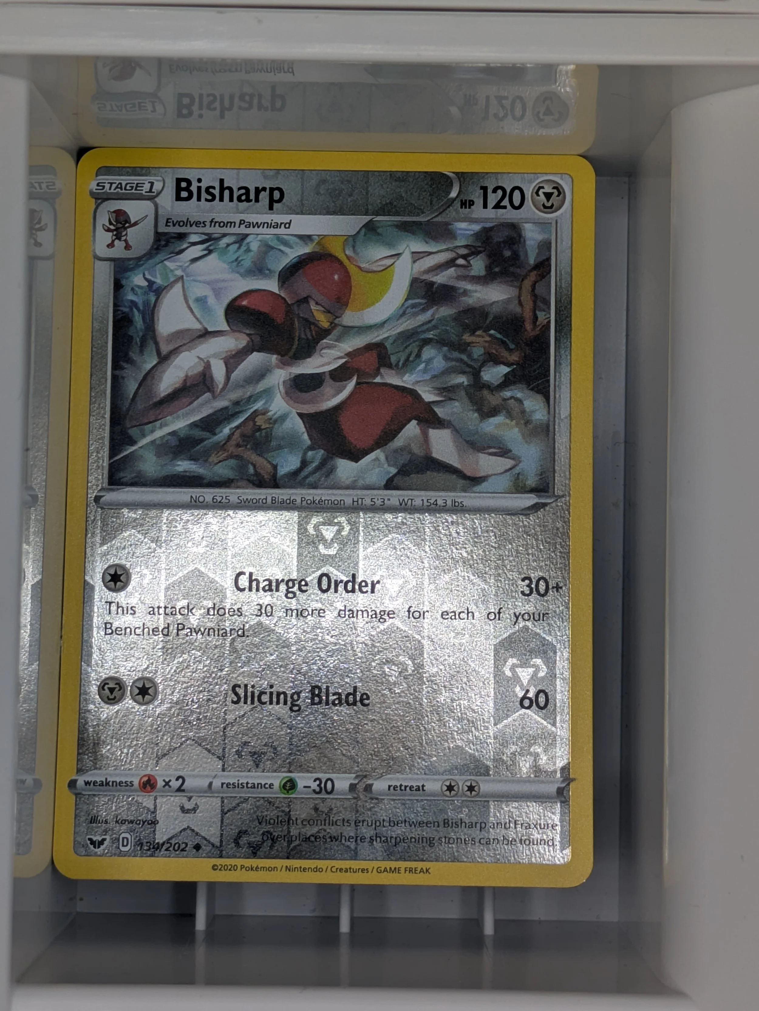 Bisharp 134/202 Reverse Holo Light Played