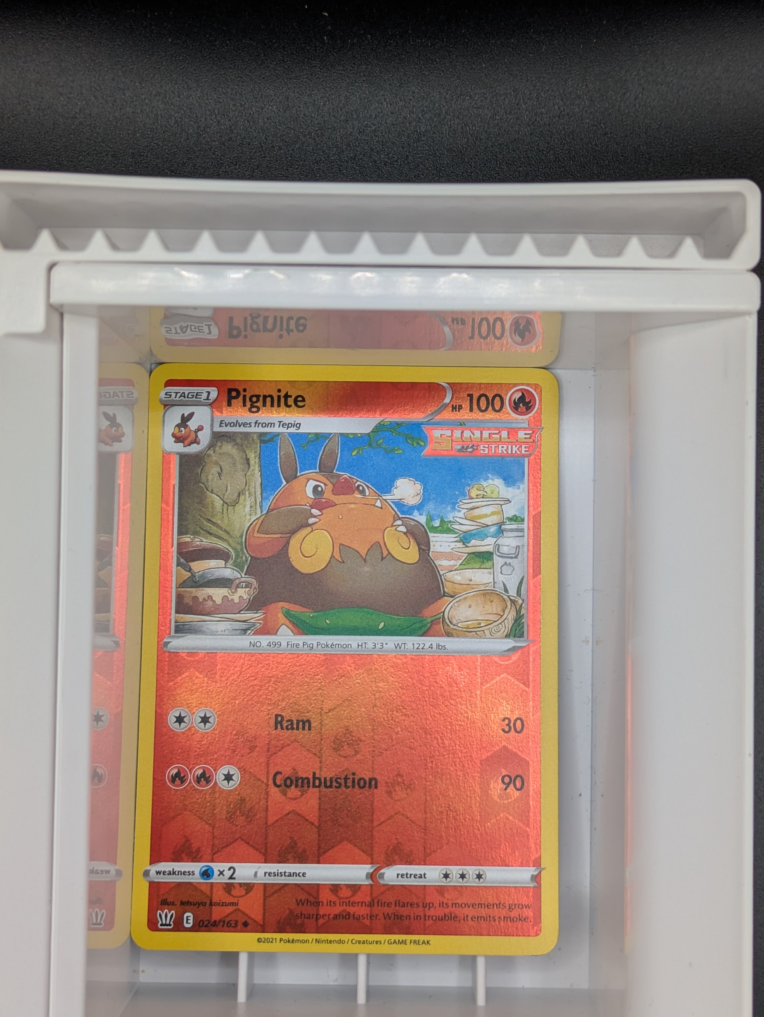 Pignite 24/163 Reverse Holo Light Played