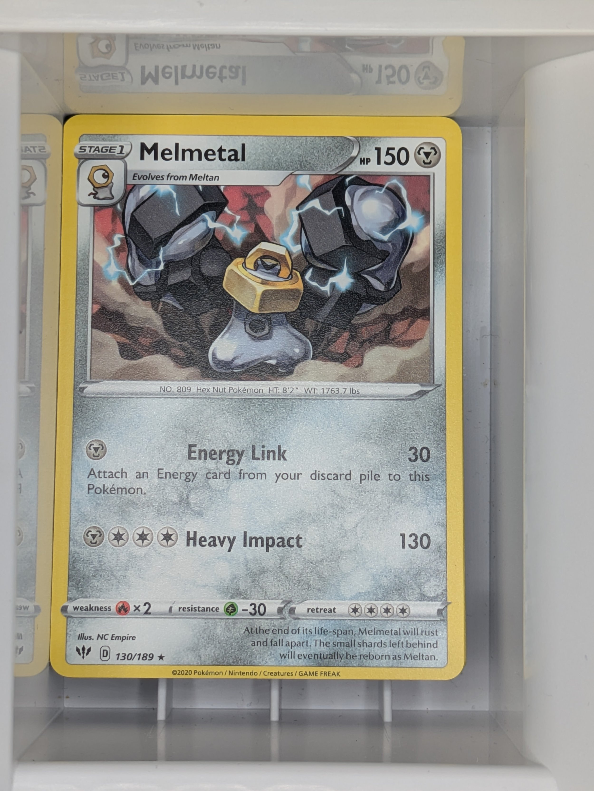 Melmetal 130/189 Light Played