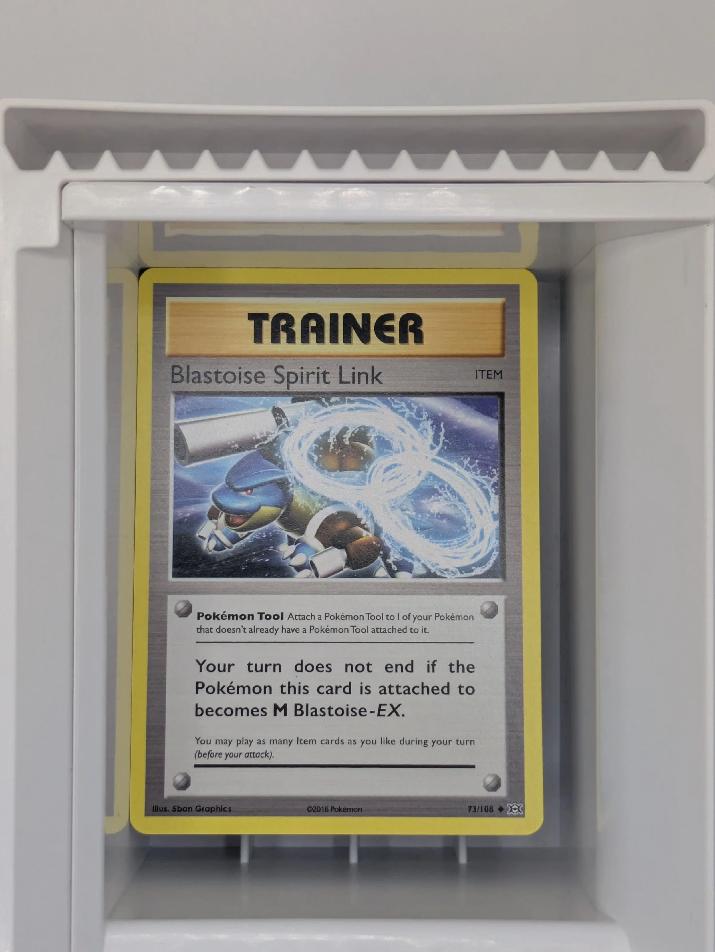 Evolutions - Blastoise Spirit Link 73/108 Light Played