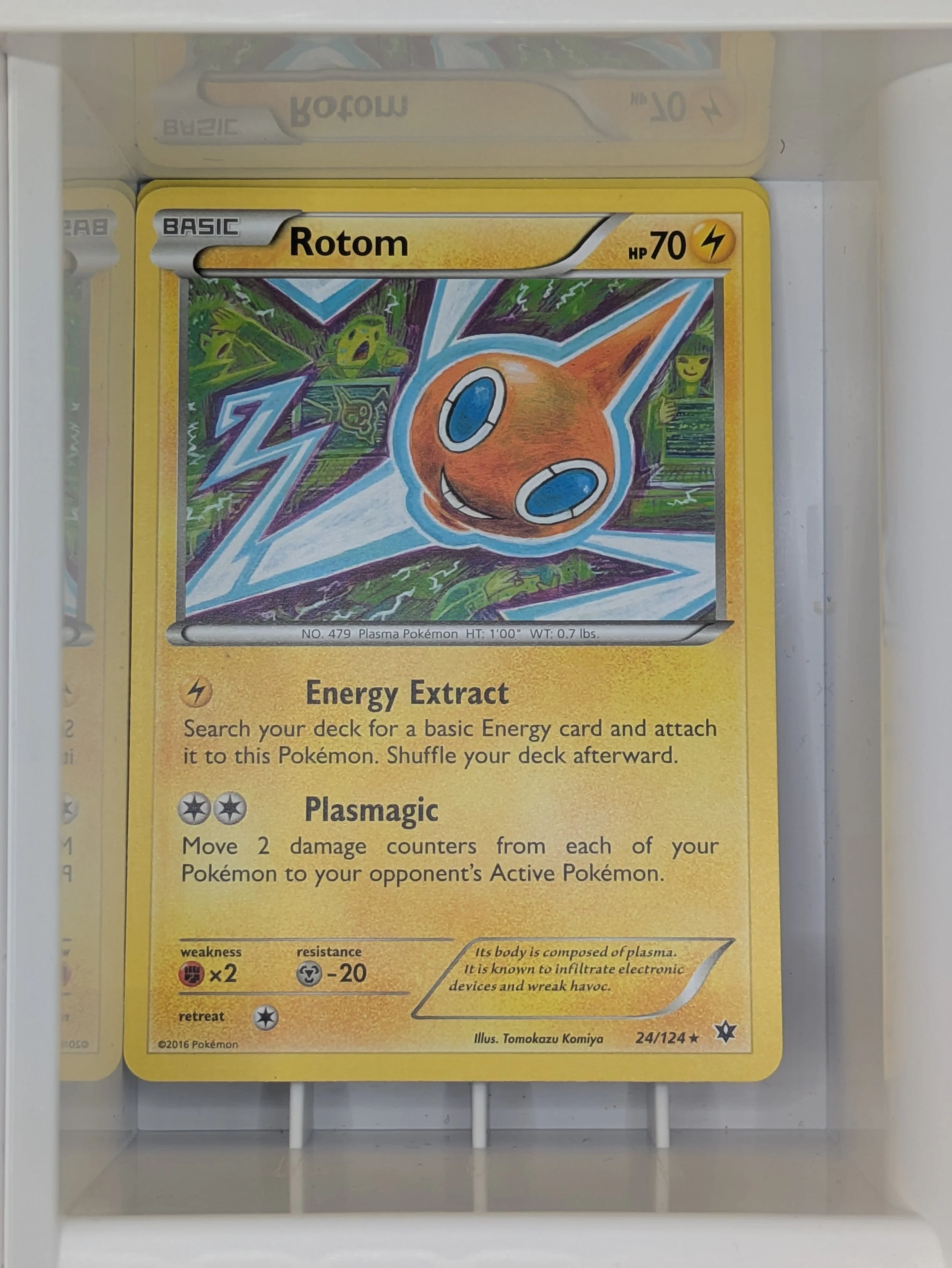 Rotom 24/124 Light Played