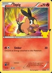 Tepig BW02 (25th Anniversary)