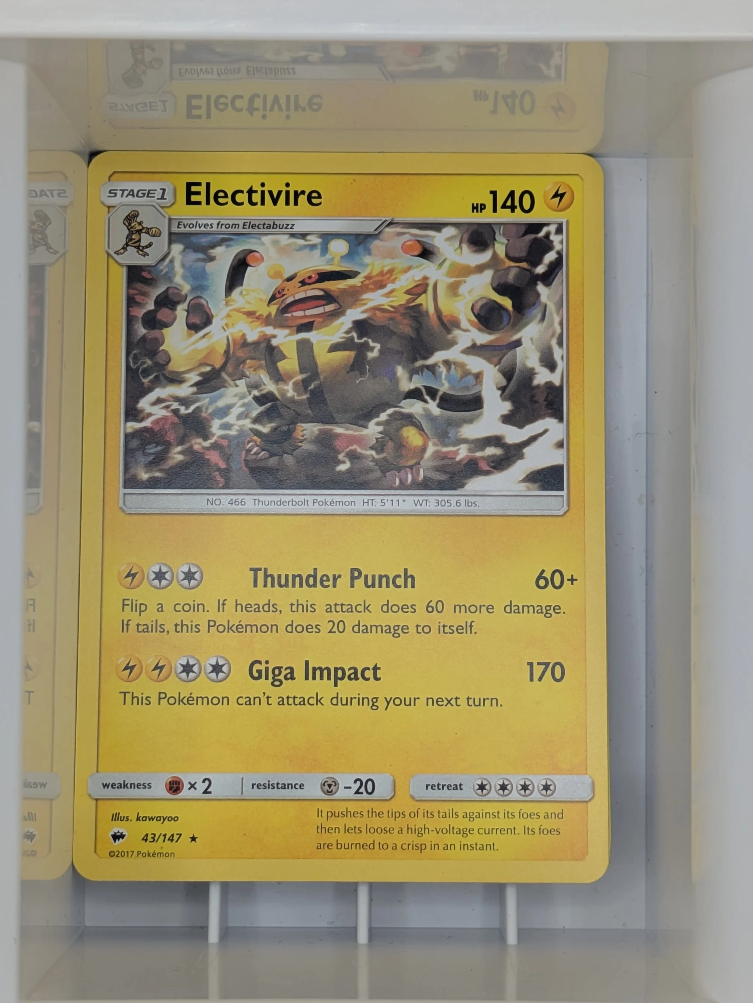 Electivire 43/147 Light Played