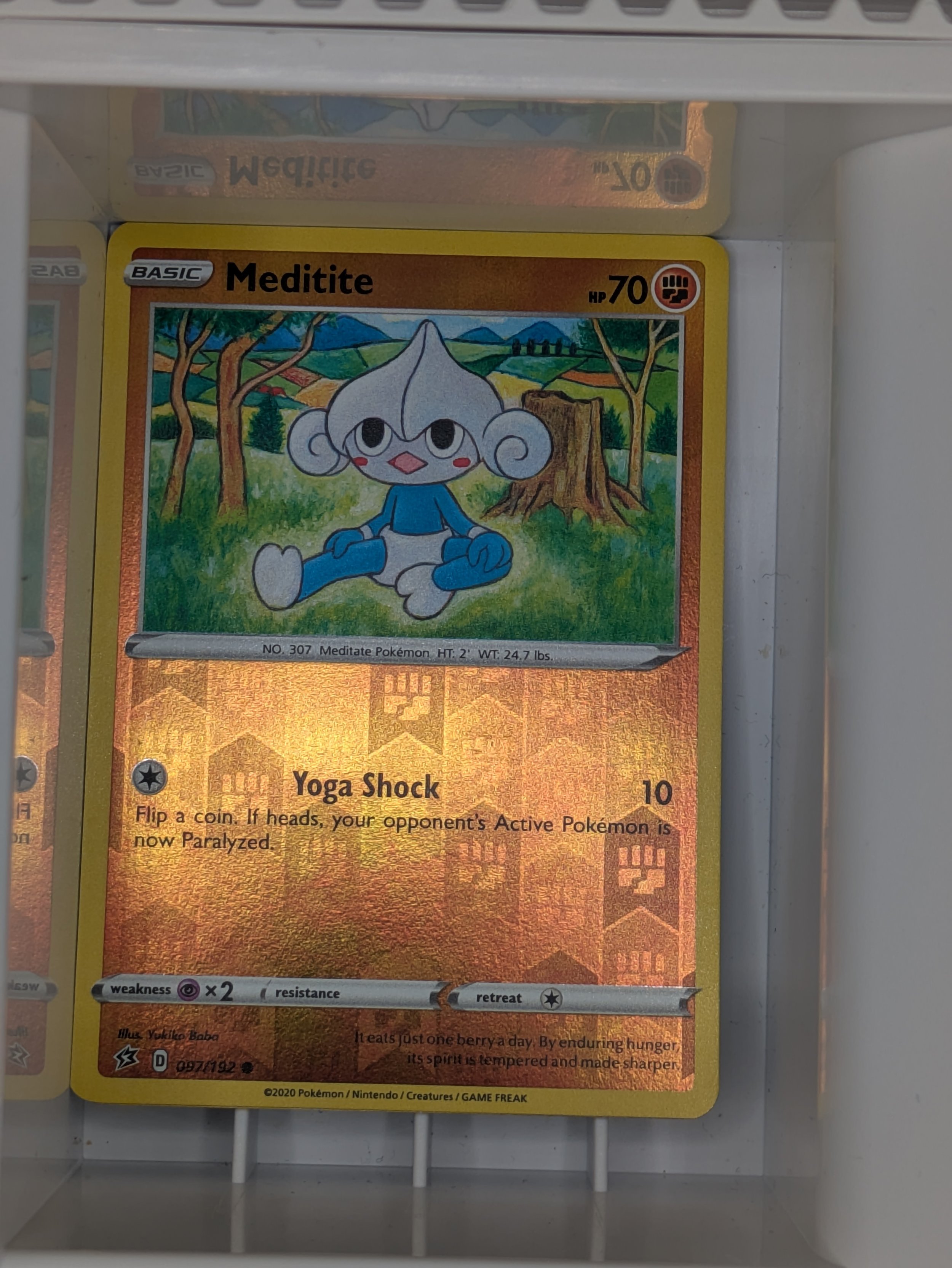 Meditite 97/192 Reverse Holo Light Played