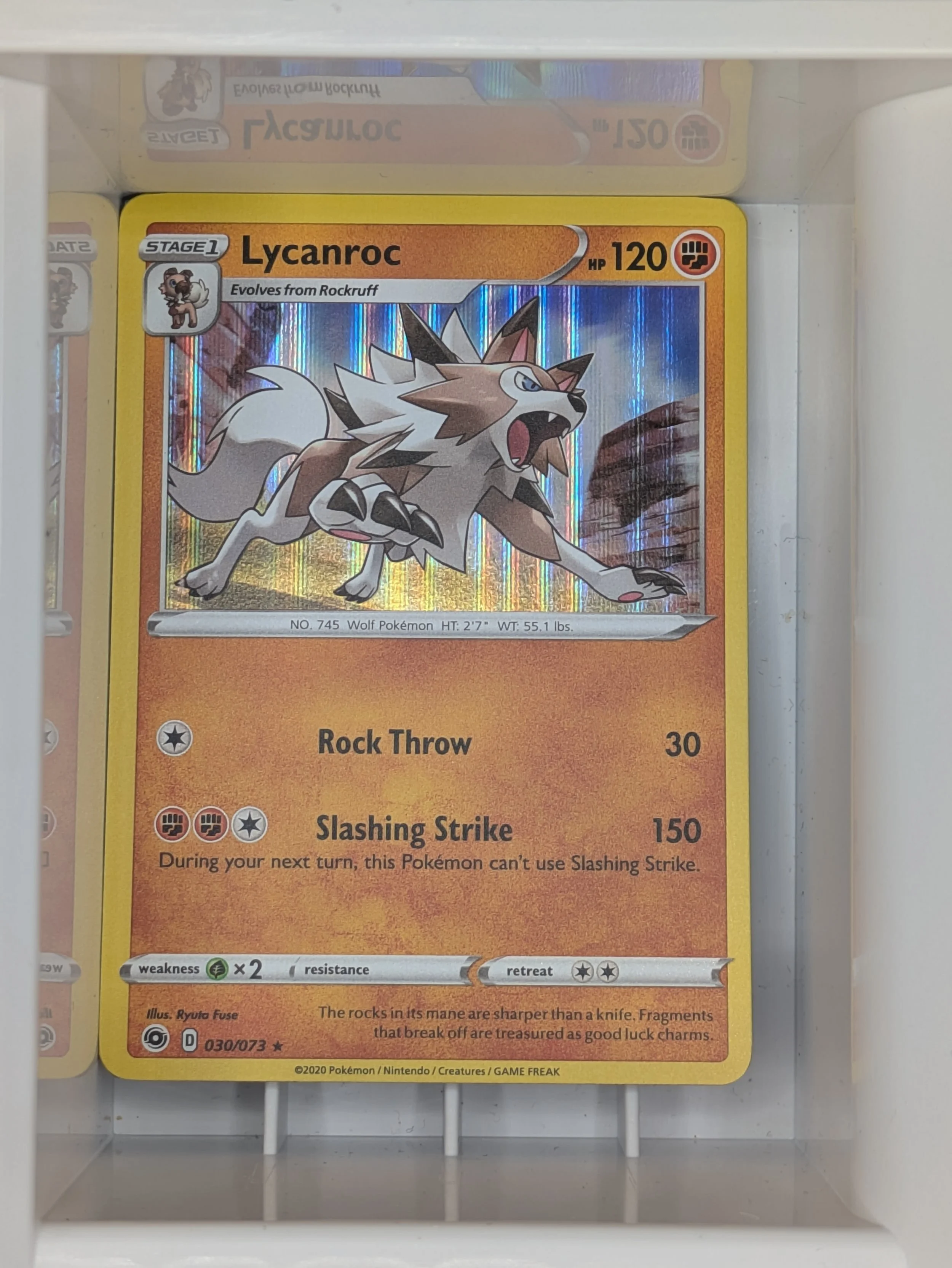 Lycanroc 30/73 Holo Light Played