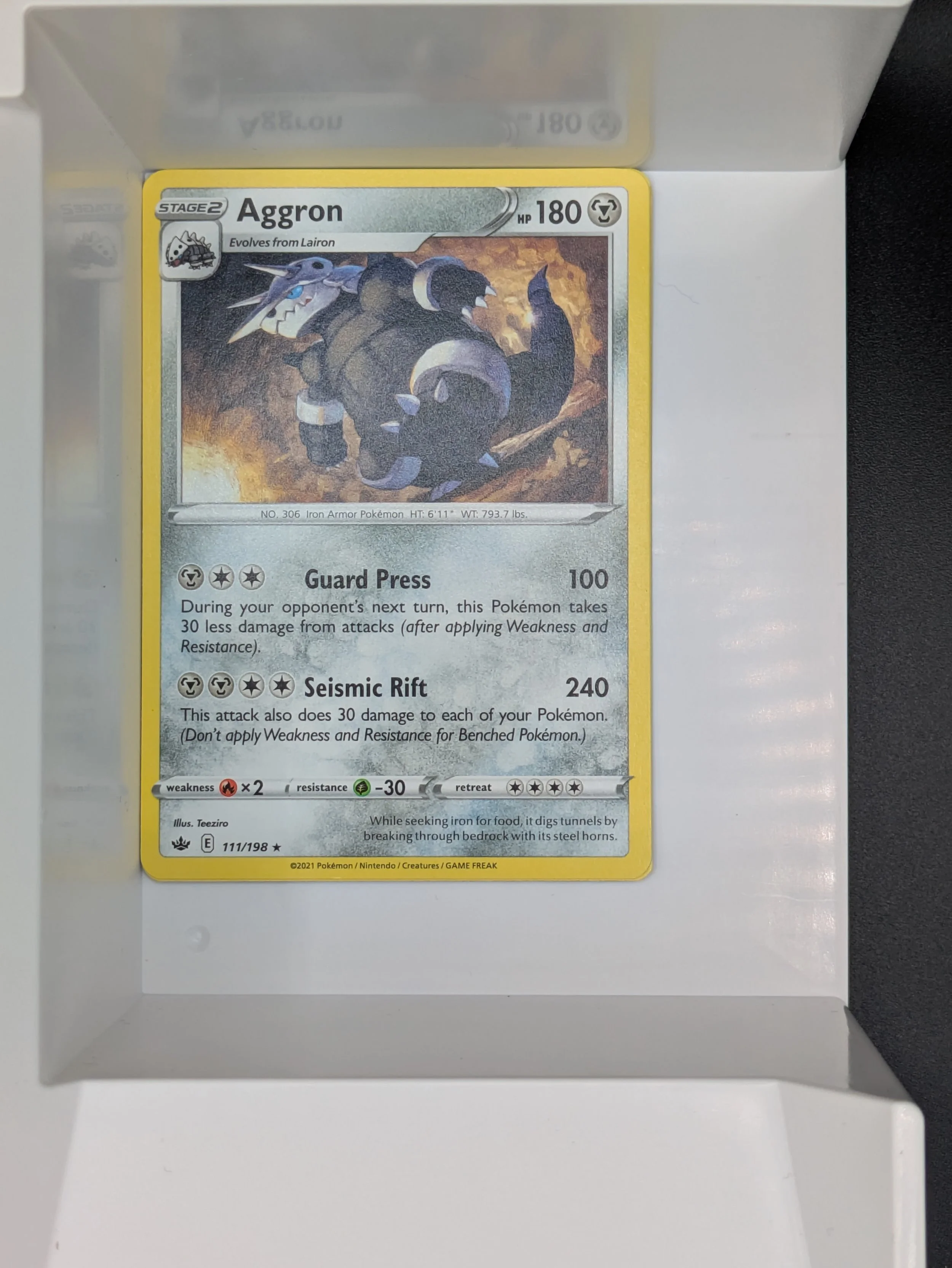Aggron 111/198 Light Played