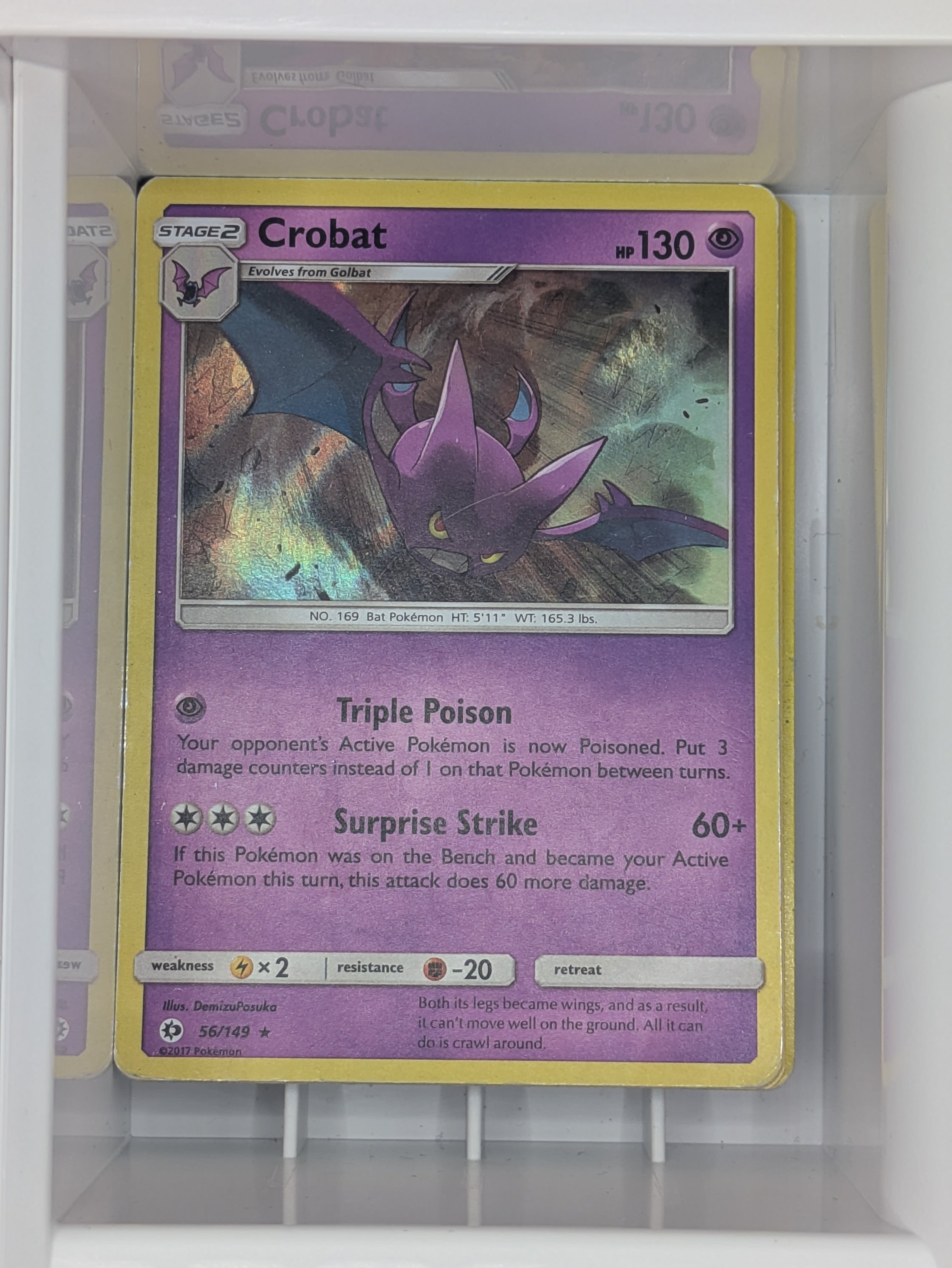 Crobat 56/149 Holo Light Played
