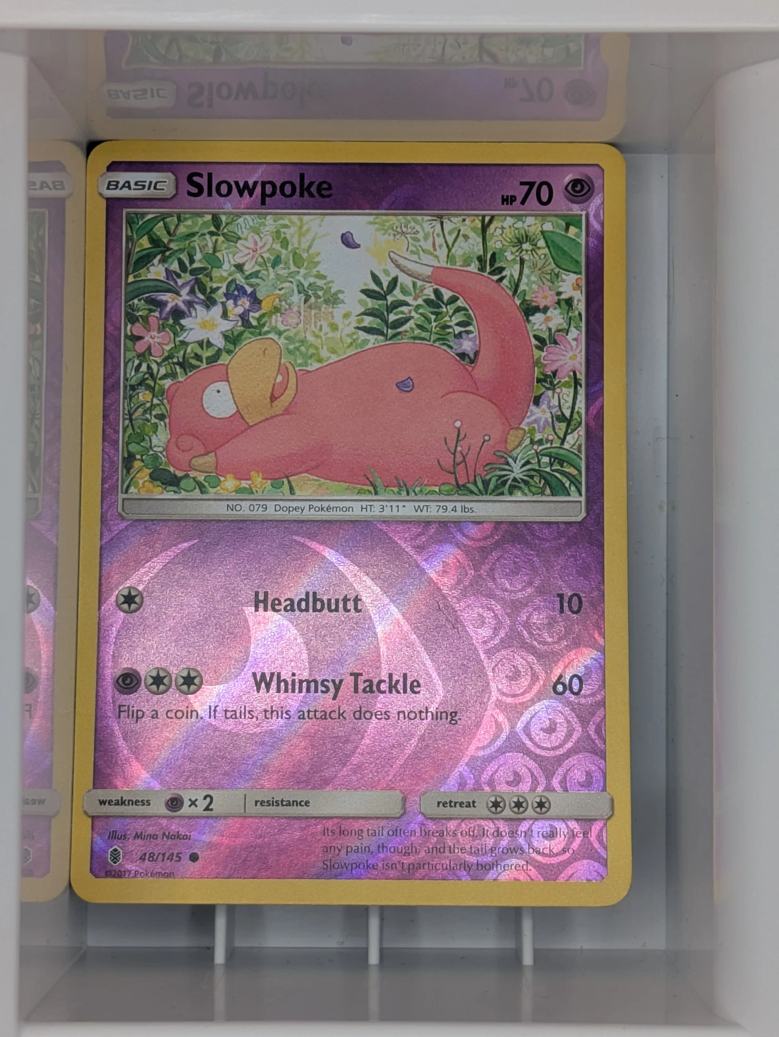 Slowpoke 48/145 Reverse Holo Light Played