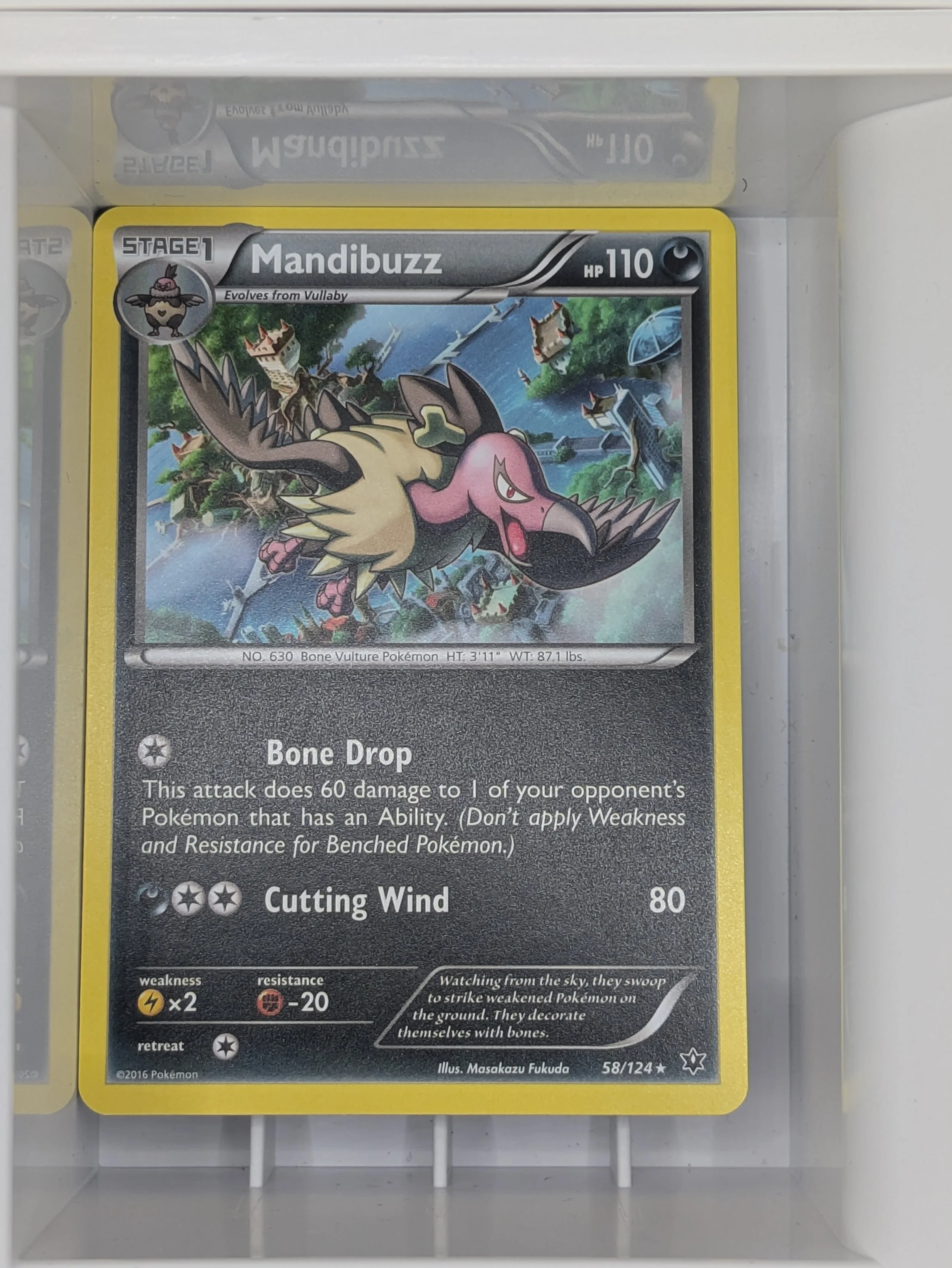 Mandibuzz 58/124 Light Played