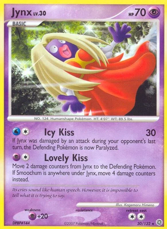 Secret Wonders - Jynx 30/132 Non Holo (Mild Played)