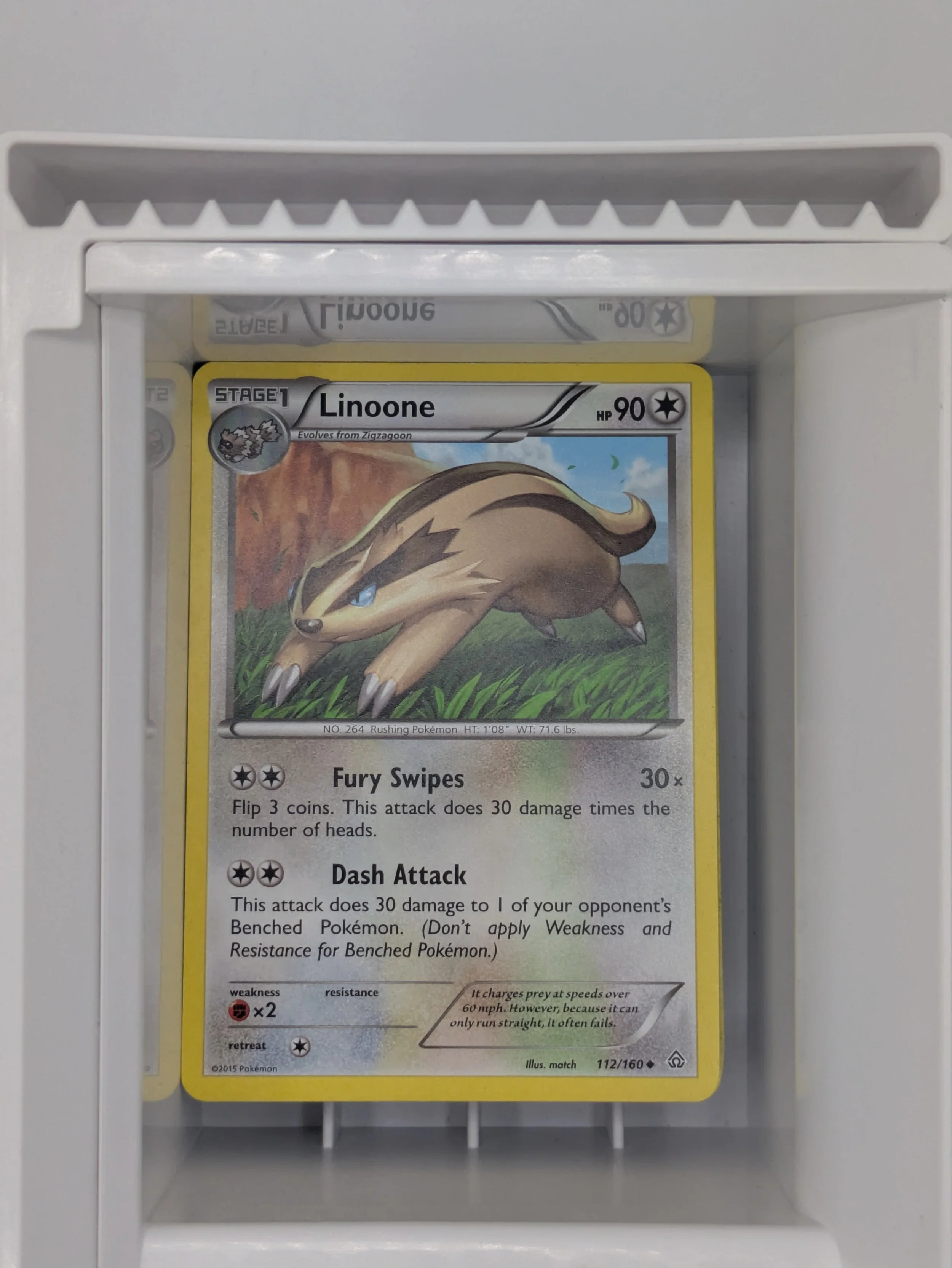 Primal Clash - Linoone 112/160 Light Played