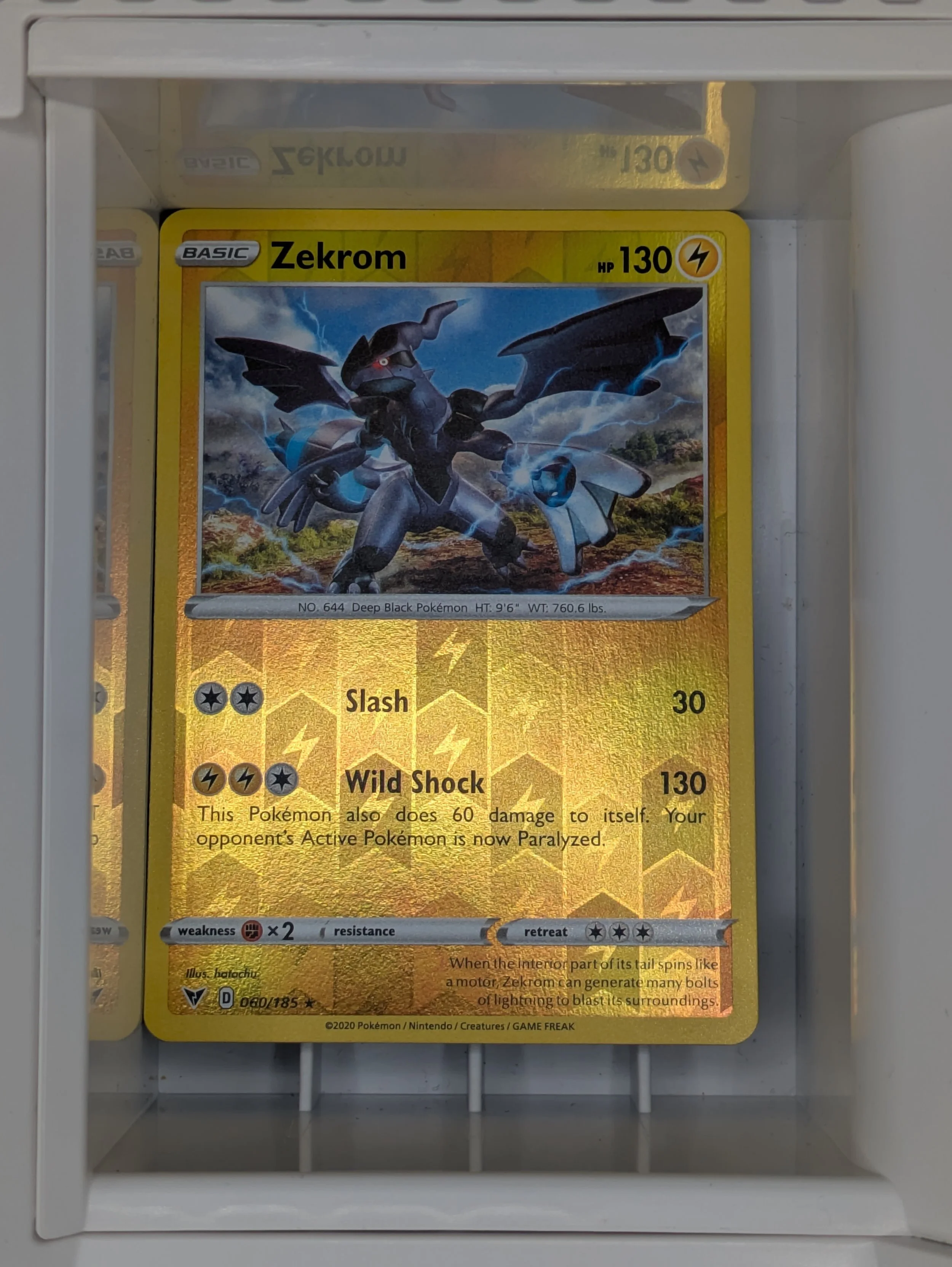 Zekrom 60/185 Reverse Holo