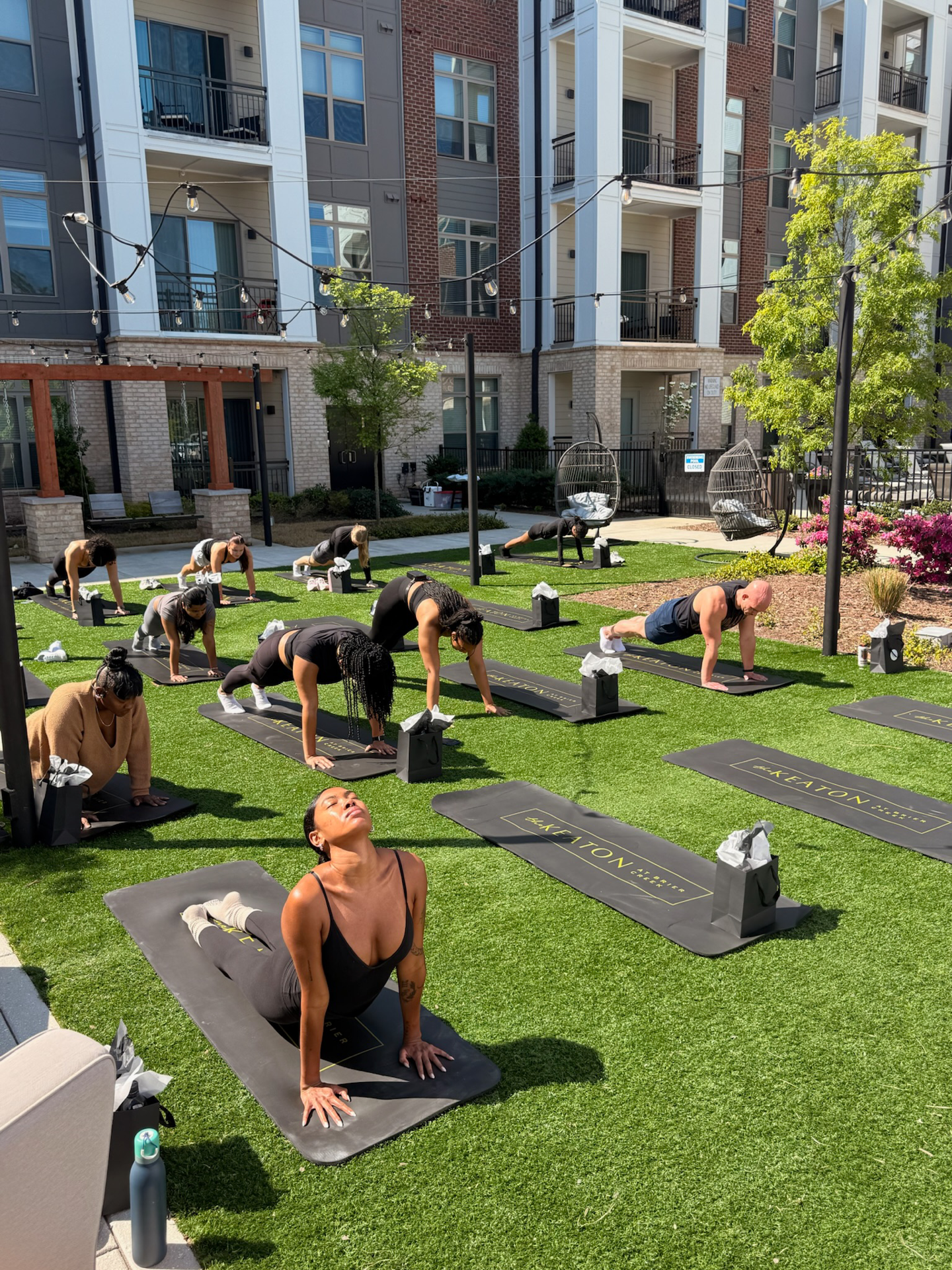 Yoga on the Yard