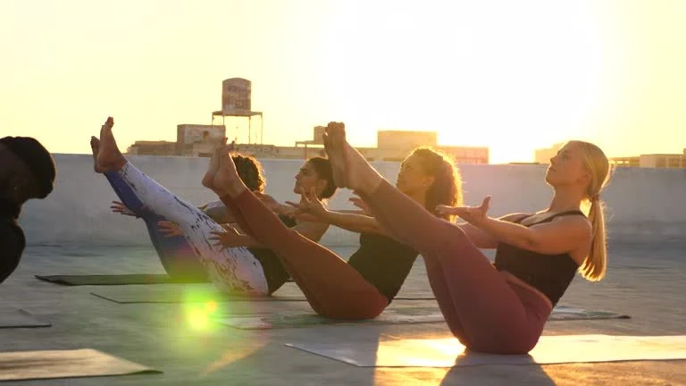 Sunset Yoga: Rooftop R&B Flow