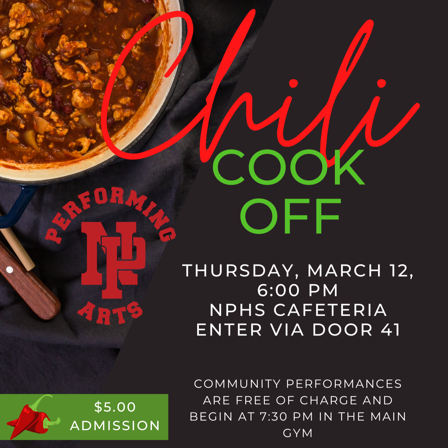 Chili Cook-off and Winter Community Night