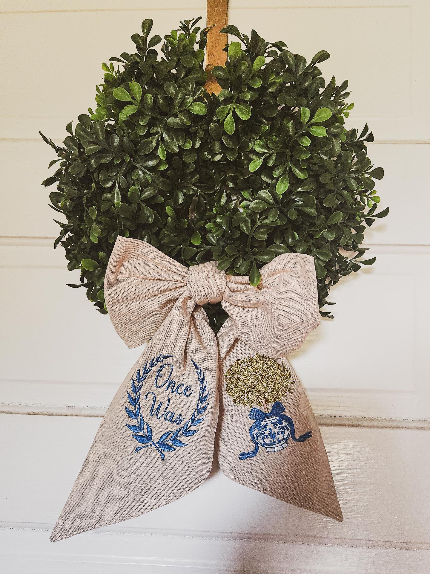 For each photo set:

Title: The combination name e.g. Navy script · "S.E.M."
Description: The pricing tier e.g. Basic monogram · from $16