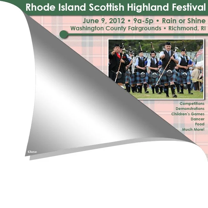 RI Scottish Highland Festival Corner Peel