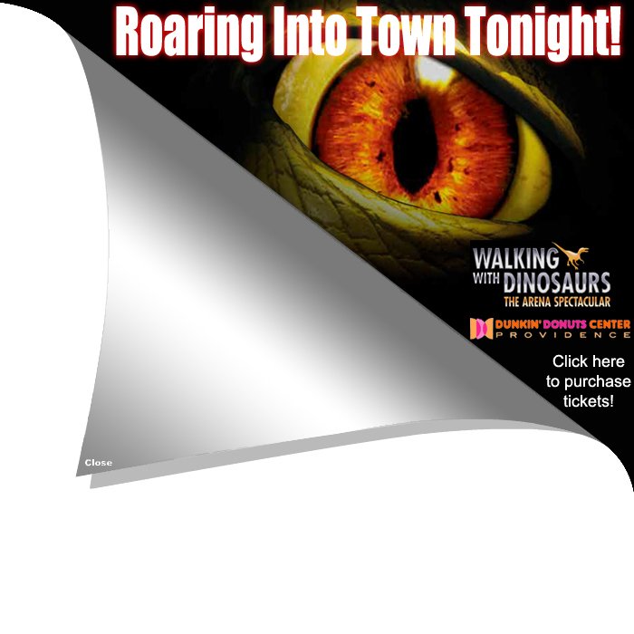 Walking with Dinosaurs Corner Peel