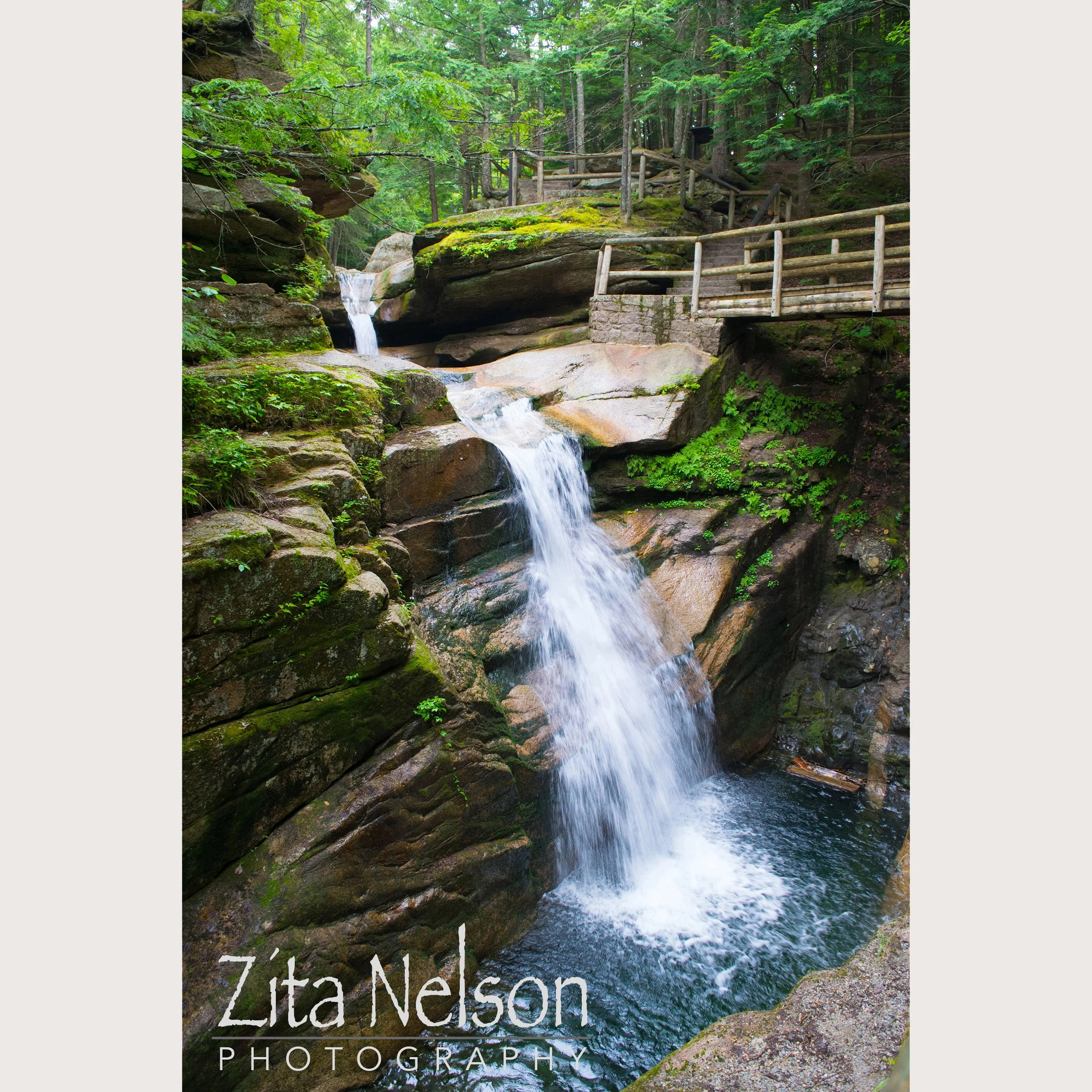 Photograph of NH Waterfall