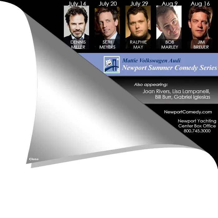 Newport Comedy Show Corner Peel