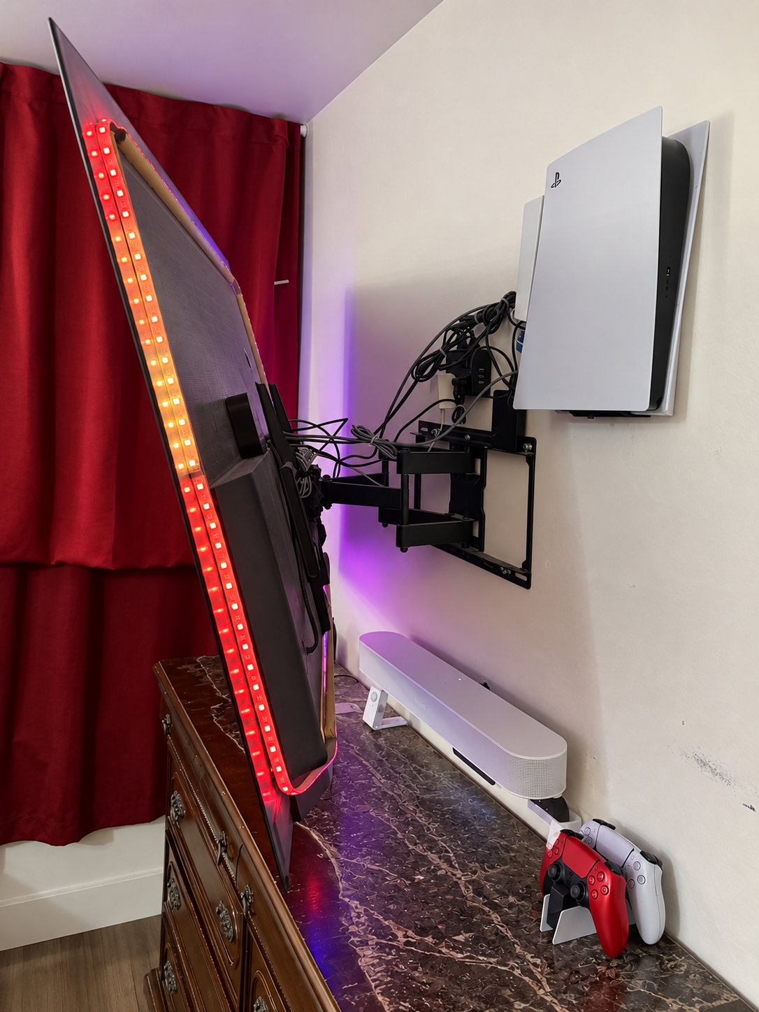 Professional TV Installation with PS5 and Soundbar.png