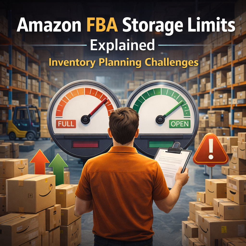 Amazon FBA Storage Limits Explained: How New Capacity Rules Impact Inventory Planning