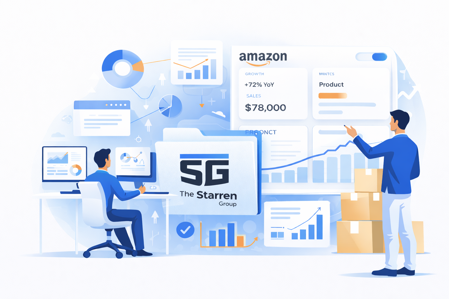 The Starren Group is a full service Amazon sales and marketing agency