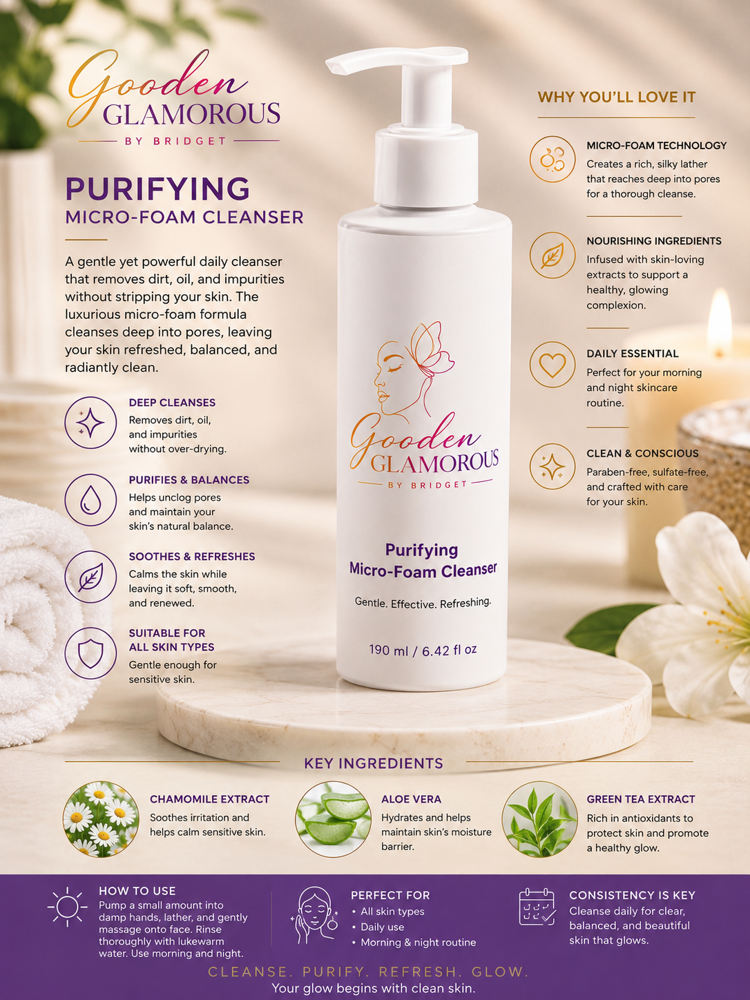 Purifying Micro-Foam Cleanser