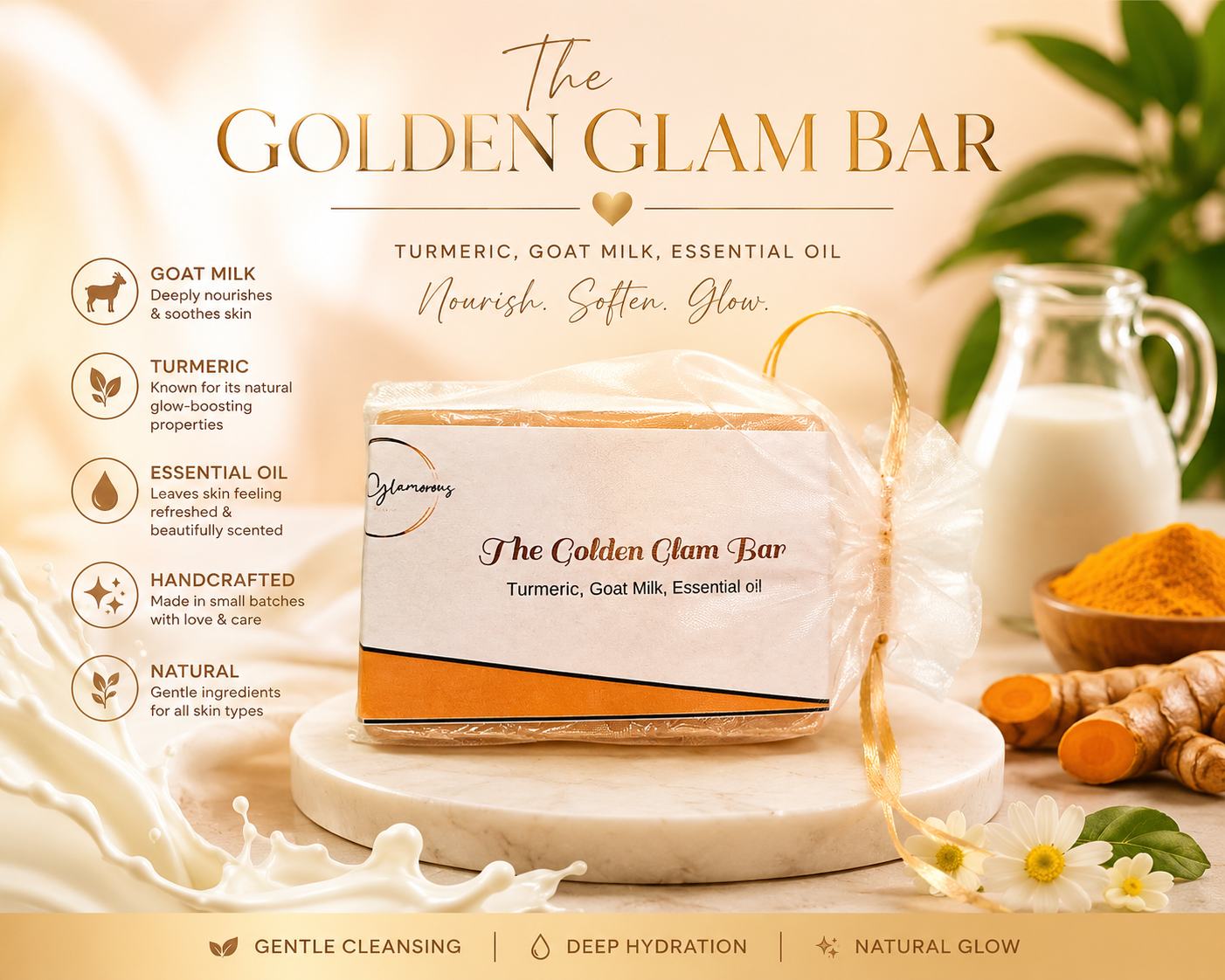 The Golden Glam Bar