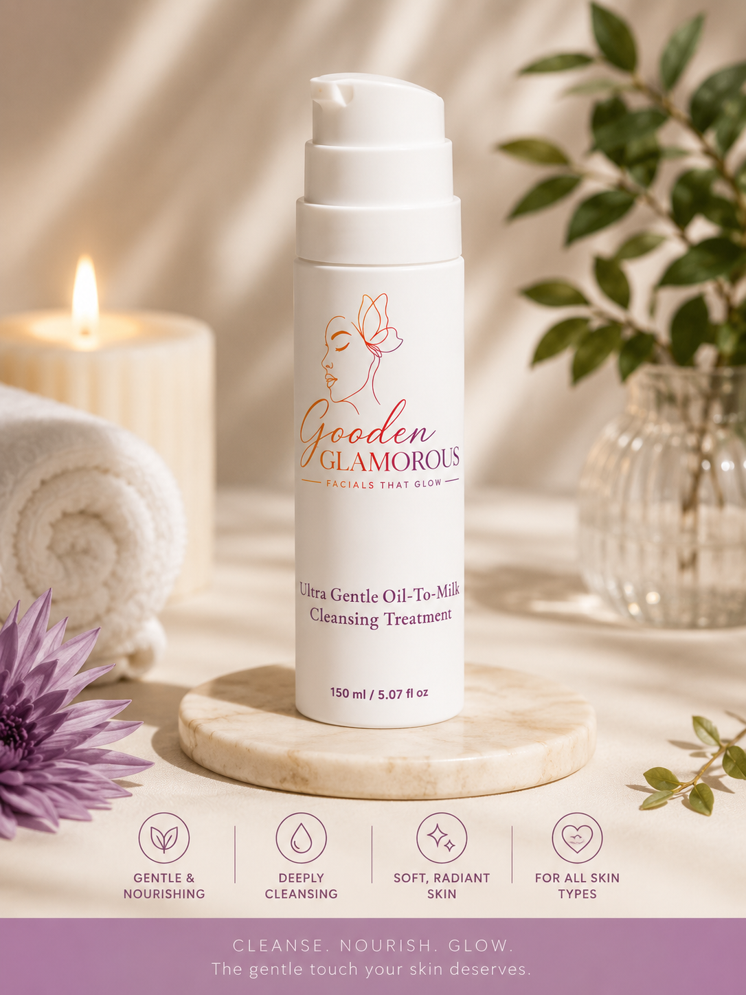 Ultra-Gentle Oil-to-Milk Cleansing Treatment