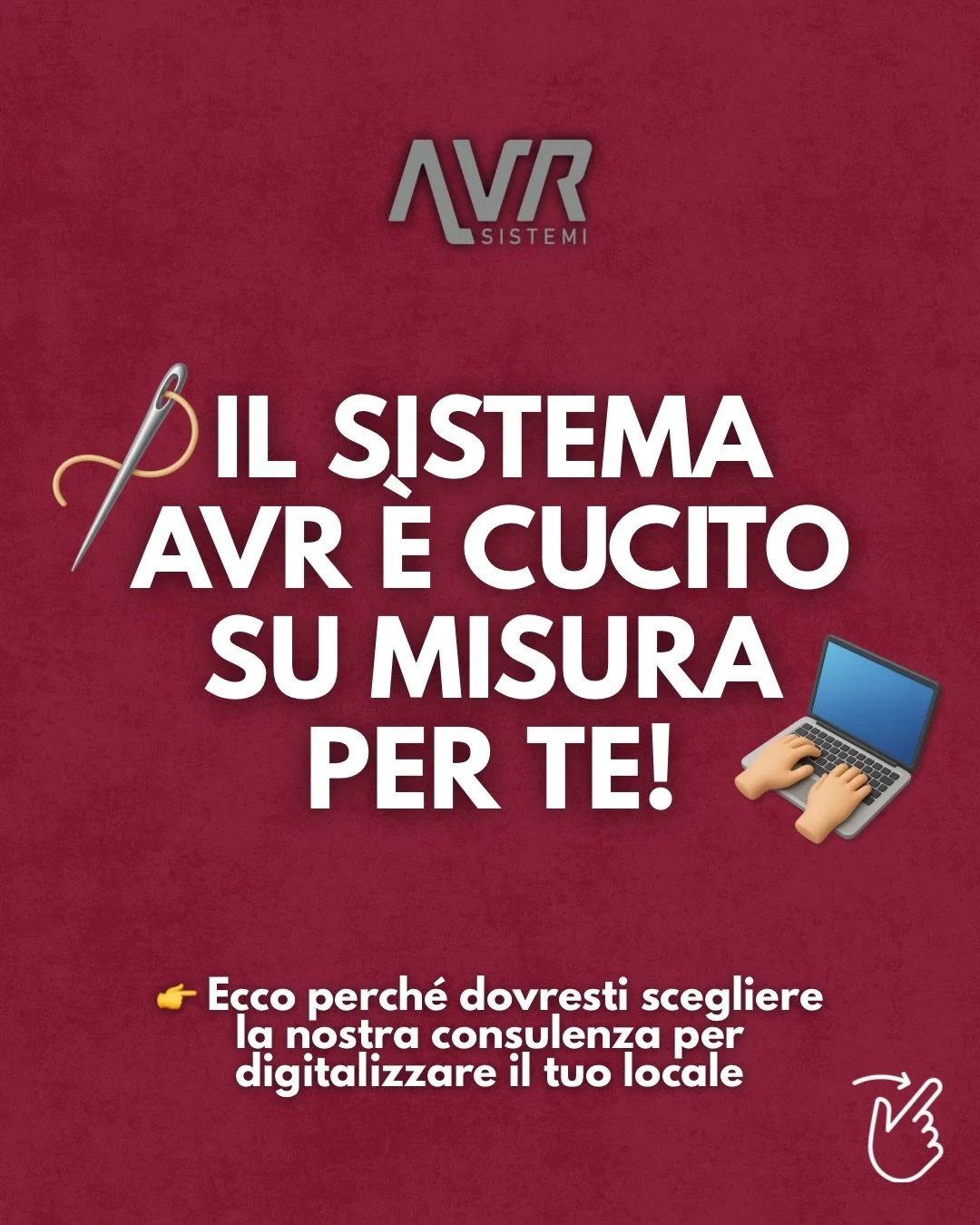Nessun setup &egrave; uguale a un altro. Ogni progetto nasce da un&rsquo;analisi reale delle tue esigenze: flussi di lavoro, spazi, obiettivi ⚙️

Non ricicliamo soluzioni standard. Le costruiamo con te, su misura per la tua attivit&agrave;, per come 