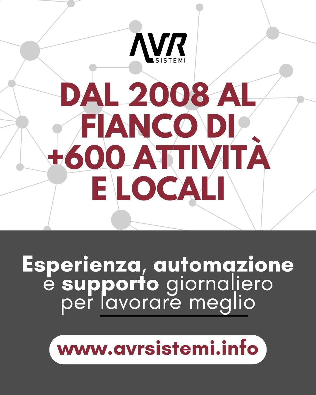 Fidati di chi ci sceglie da anni per la nostra: esperienza, assistenza e professionalit&agrave;‼️
 🔗 Link In Bio per una DEMO GRATUITA

📱+39 392-4561291 📩 info@avrsistemi.it
📍 Via Domenico Lupatelli, 26 - Roma

#gestionaleristorante #techfood #av