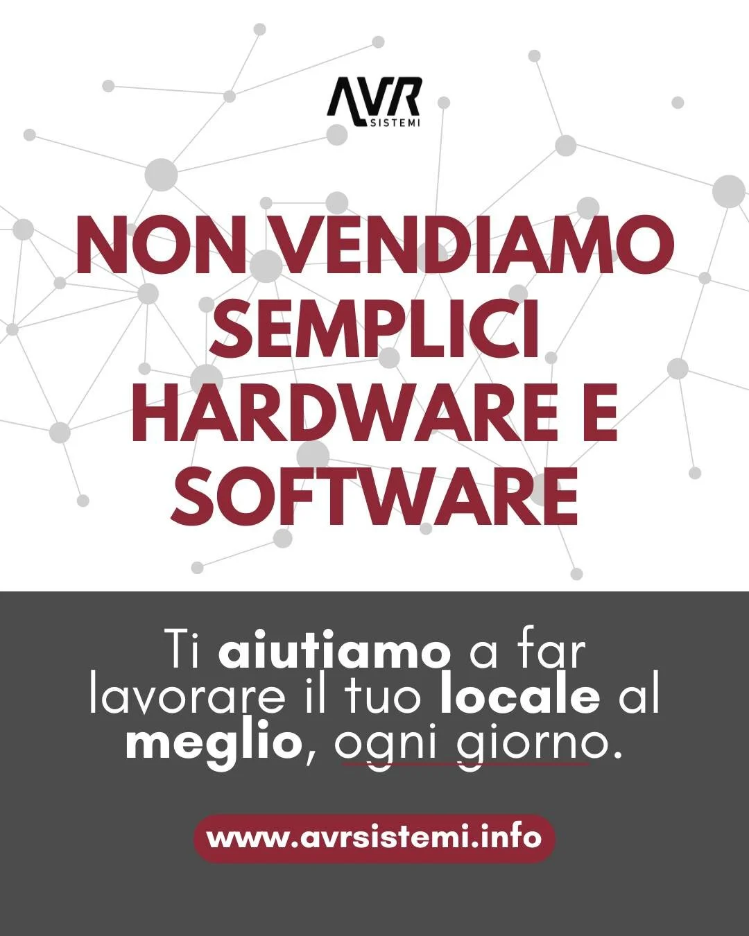 Pi&ugrave; di una semplice tecnologia: siamo i tuoi alleati ogni giorno🤝🏻

🔗 Link In Bio per una DEM🔗 Link In Bio per una DEM#avrsistemiO GRATUITA

📱+39 392-4561291 📩 info@avrsistemi.it
📍 Via Domenico Lupatelli, 26 - Roma

#gestionaleristorant