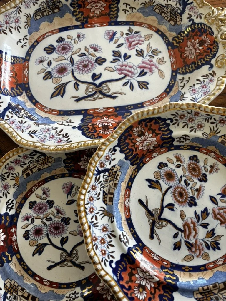 Spode 'Imari' Dinner Plates