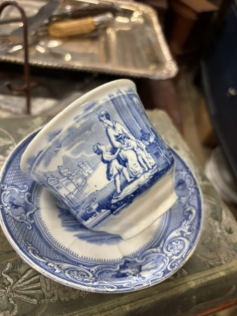 From midnight to sky: How transferware blue lightened up for America