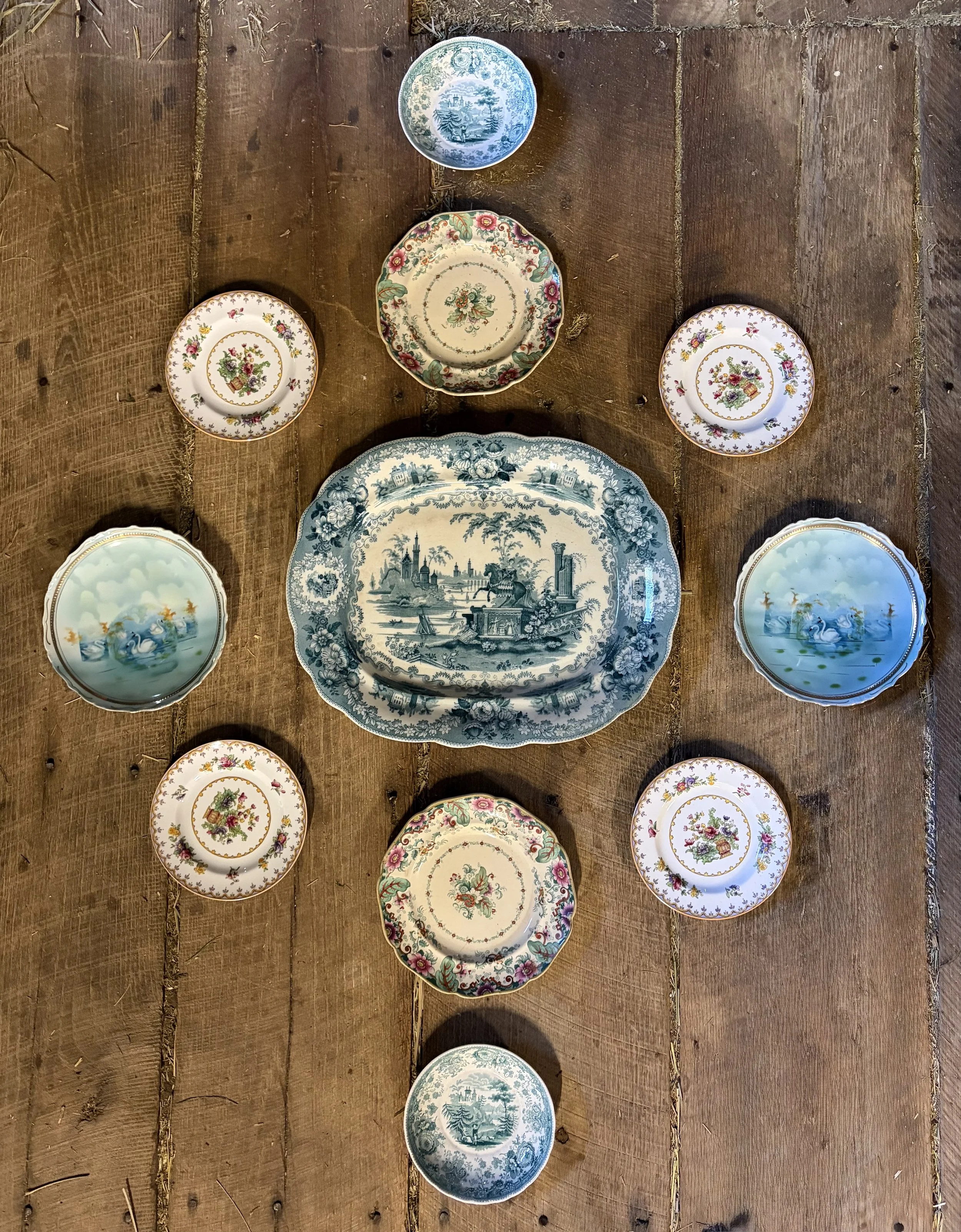 The latest thing in plate walls