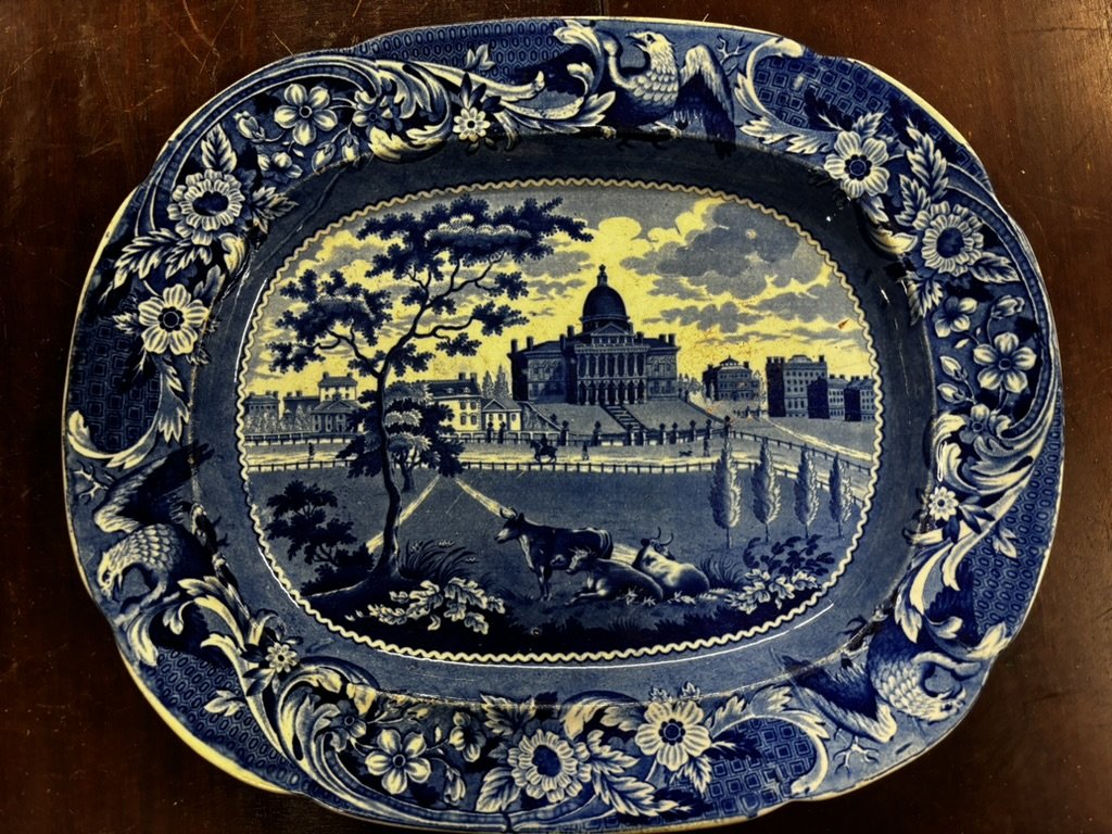 Stubbs Platter 'Boston State House'