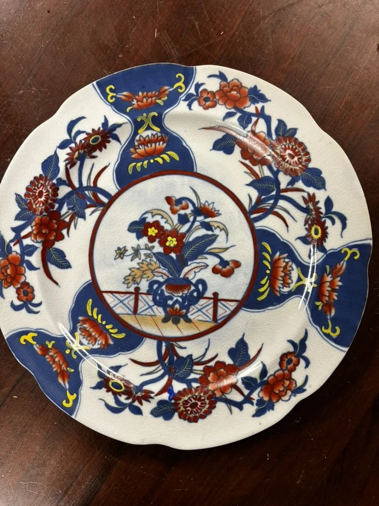 Imari Oversize Antique Dinner Plates