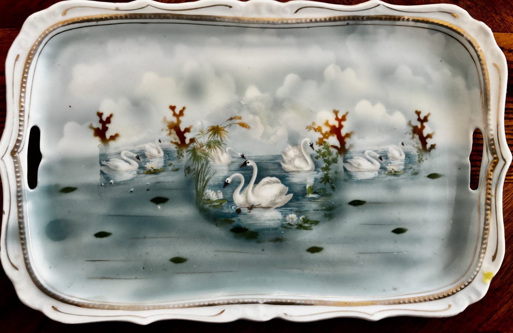 Johann Seltmann Swan Platter
