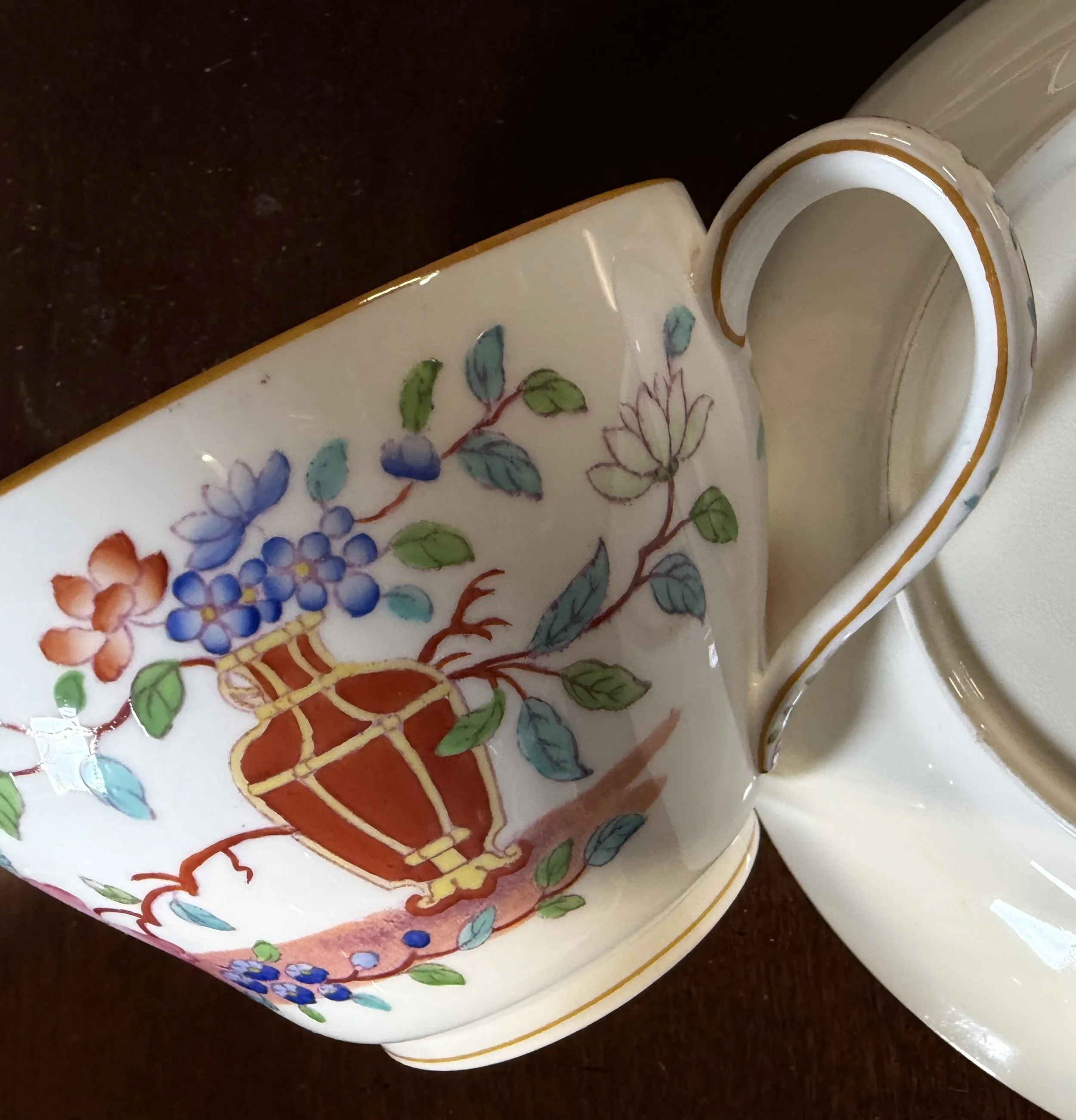 Minton Oversized Cup and Dish/Saucer