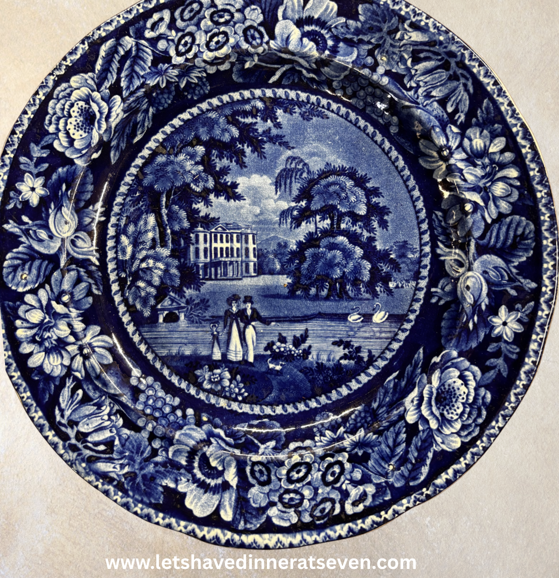 R. Hall Llanarth Court - Antique Plate