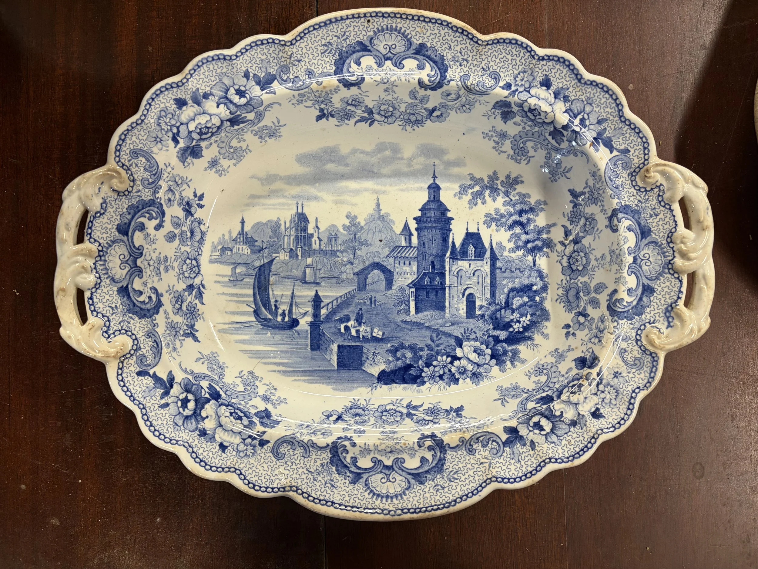 Ridgway 'Pomerania' Open Dish - Repaired