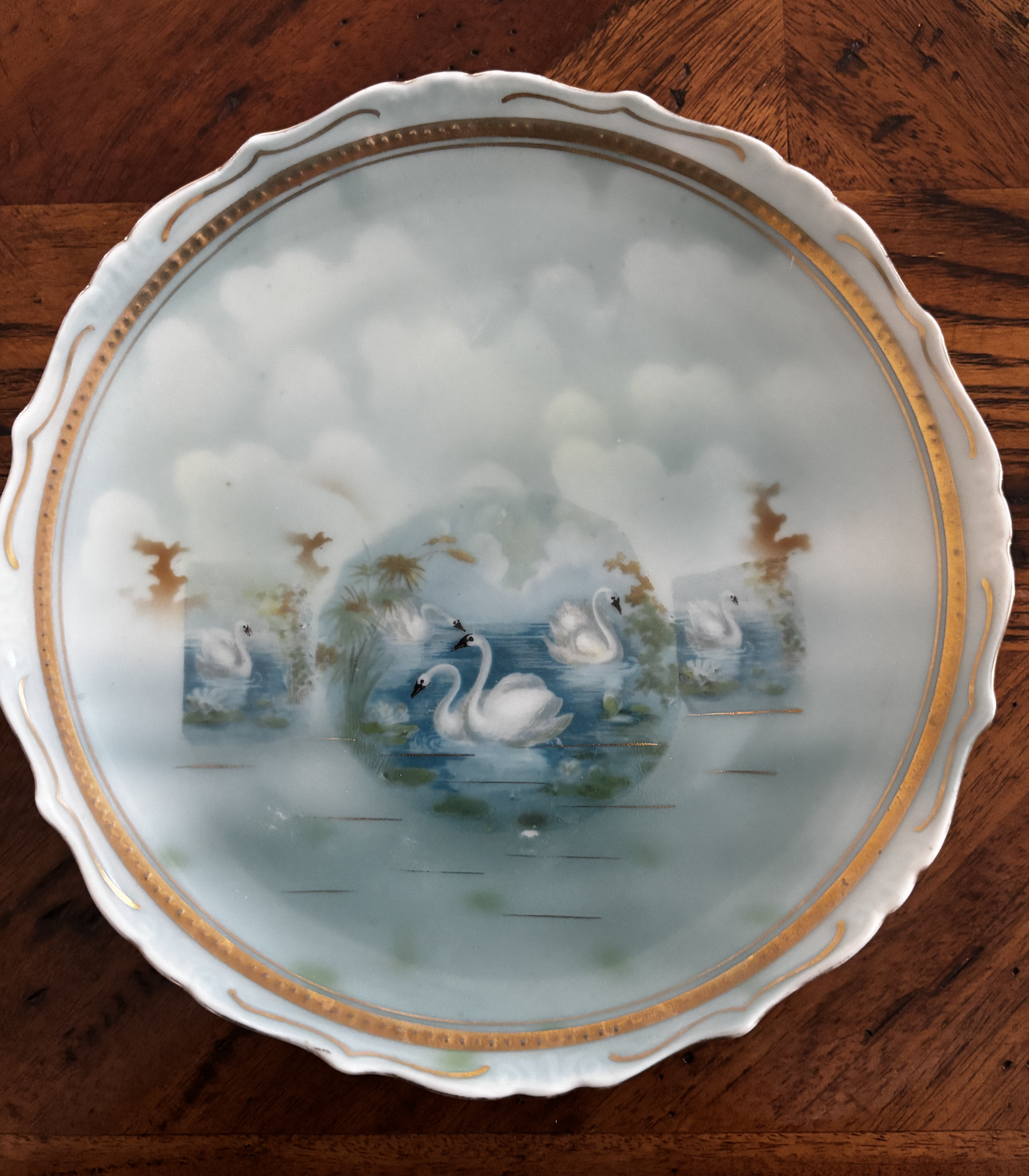 Johann Seltmann Swan Plates