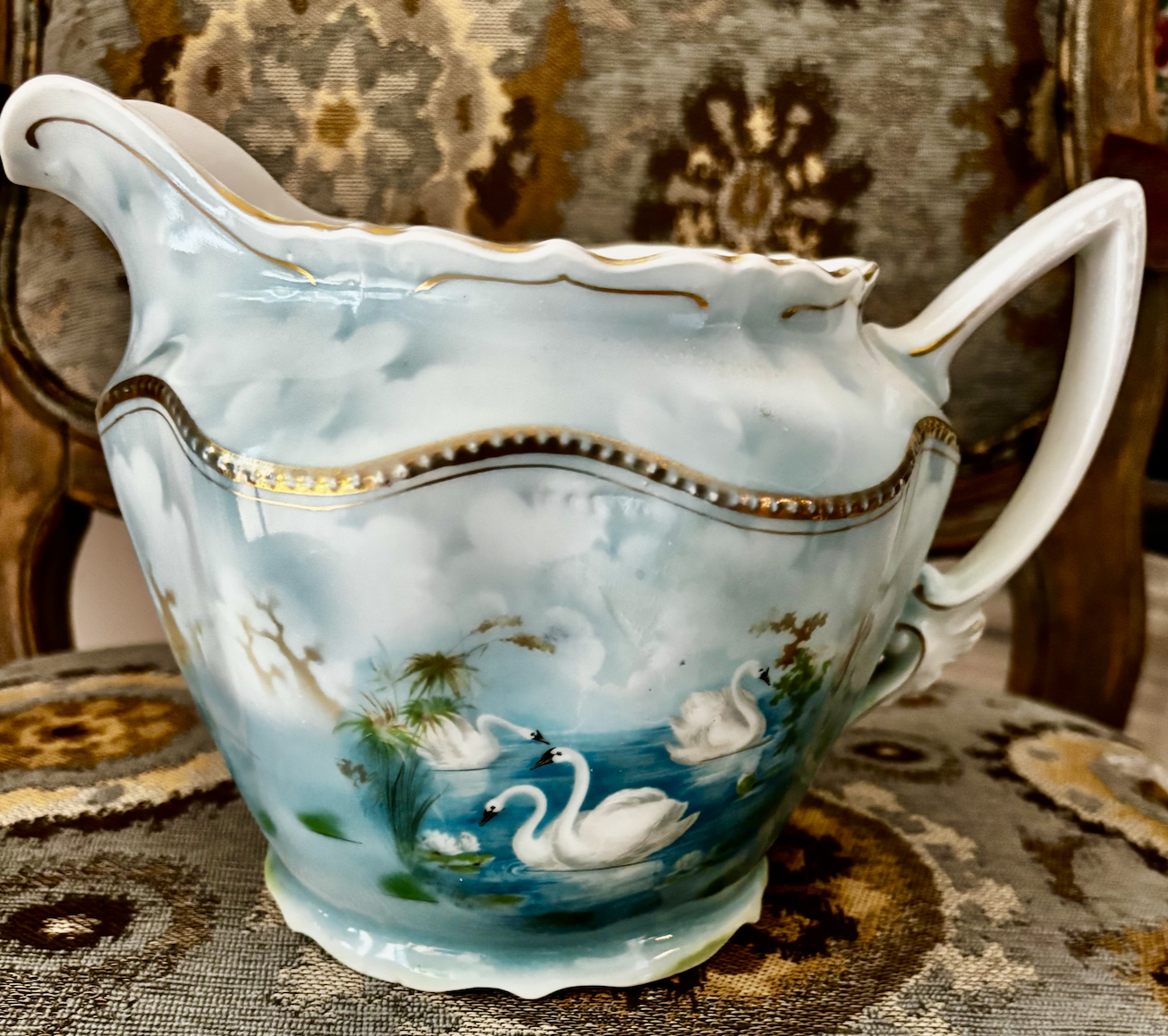 Johann Seltmann Swan Pitcher