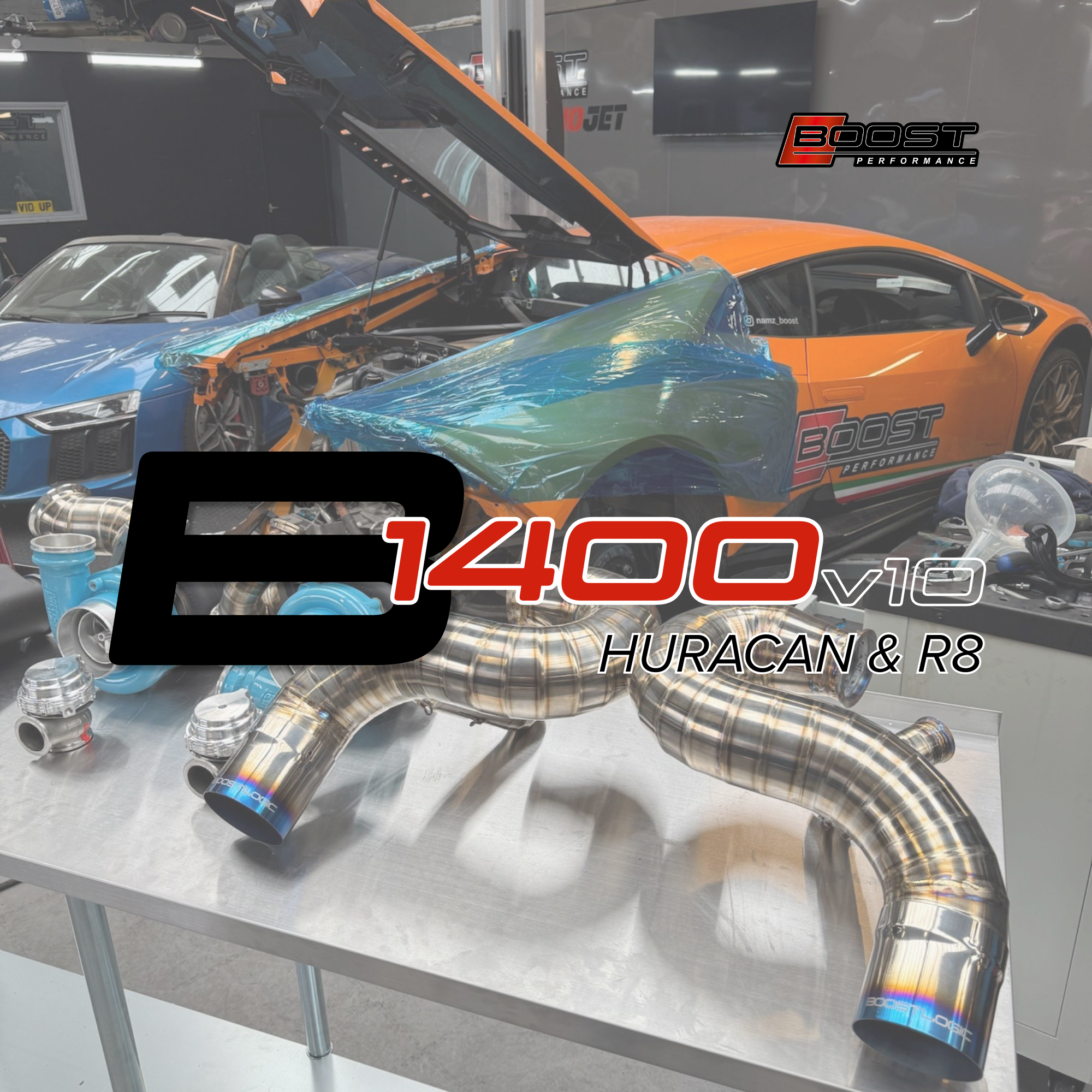 B1400 V10 Twin-Turbo Package – R8 / Huracan