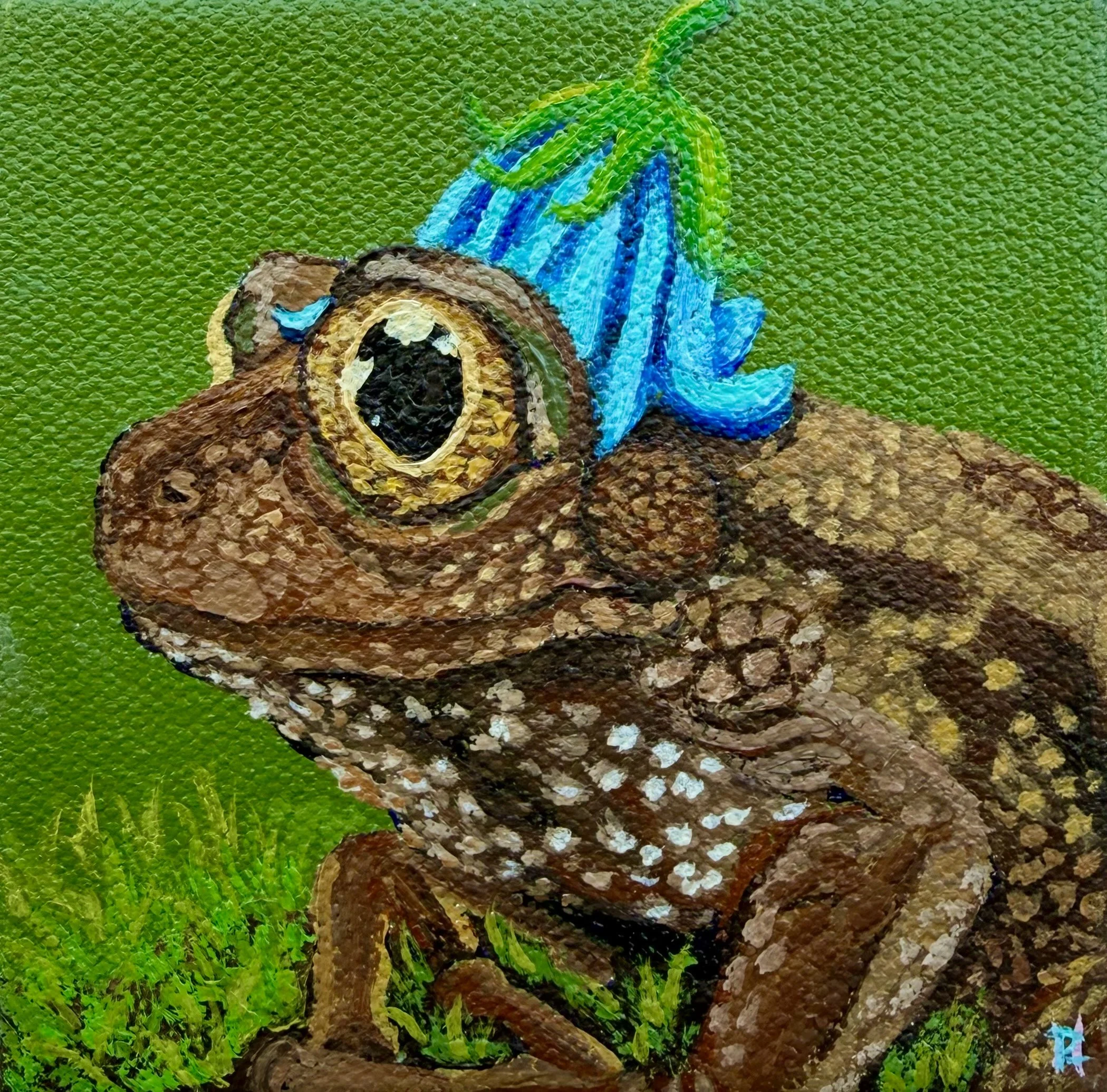 Clarence and his fancy hat