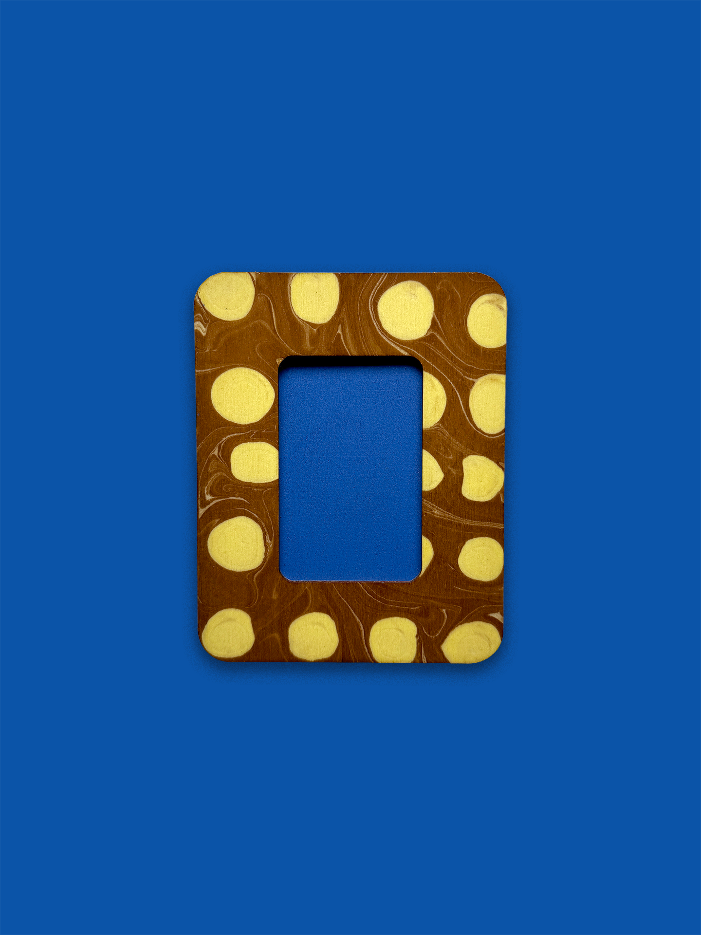 Brown Polka Dot Frame