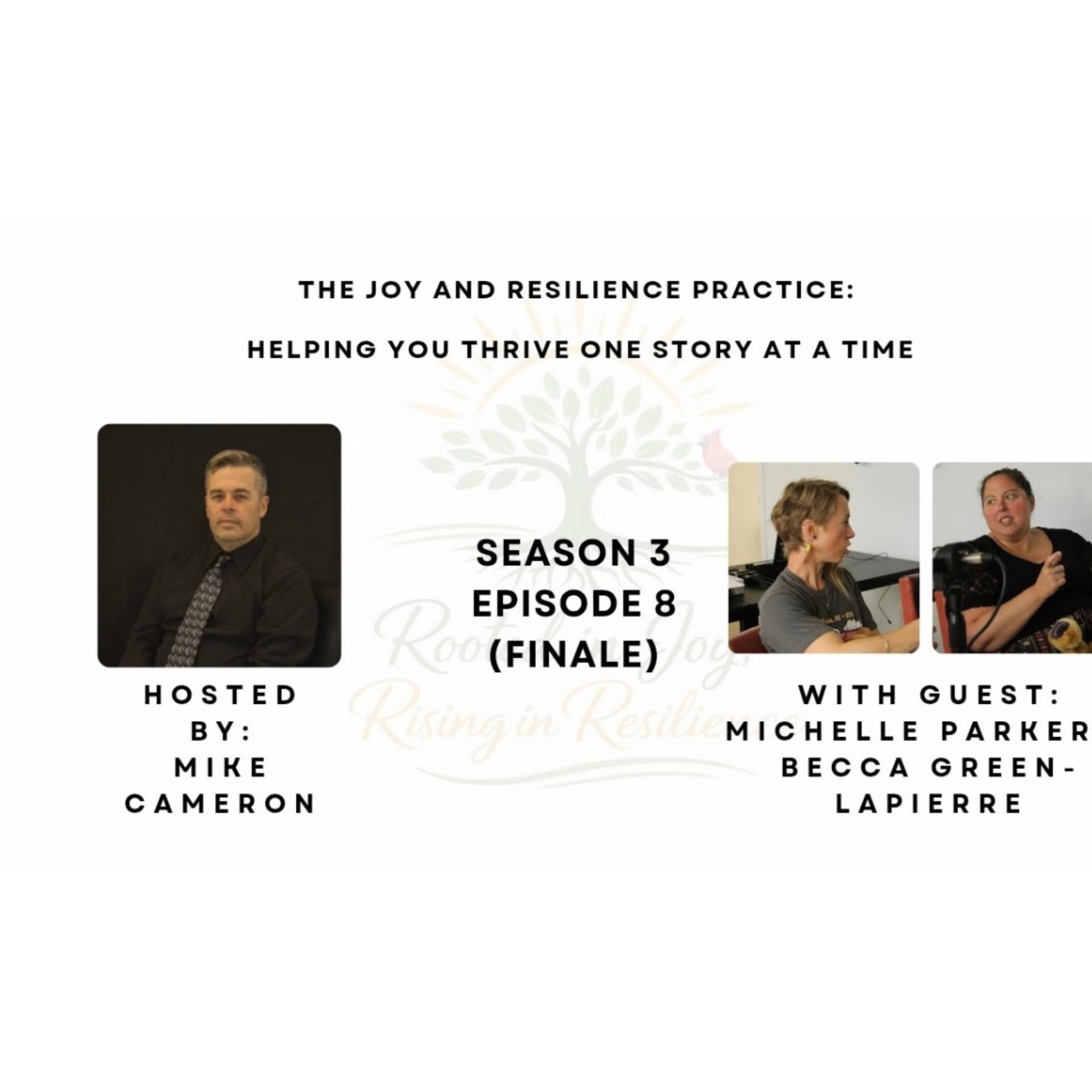 Season 3 finale kind of afternoon. 🎙️🥤🌿
Listening back to Episode 8 — The Life You’re Building with Michelle Parker & Becca Green-LaPierre, and feeling pretty grateful for where this season has taken us.
From asking for help and making room for re