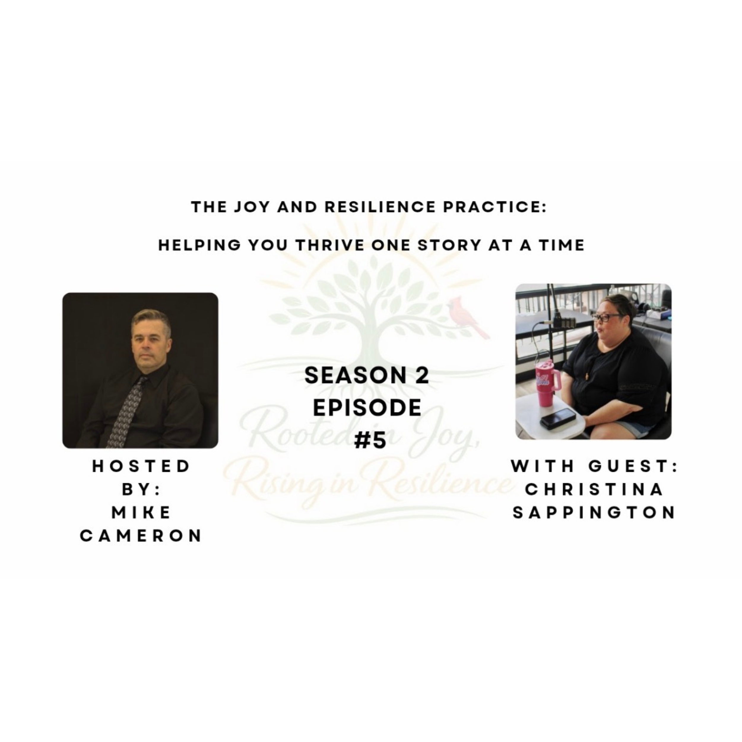 What happens when you're running on empty... but life still needs you to keep showing up?

In Episode 5 of Season 2, Mike Cameron is joined by Christina Sappington for an honest conversation about emotional exhaustion, burnout, and the quiet weight s