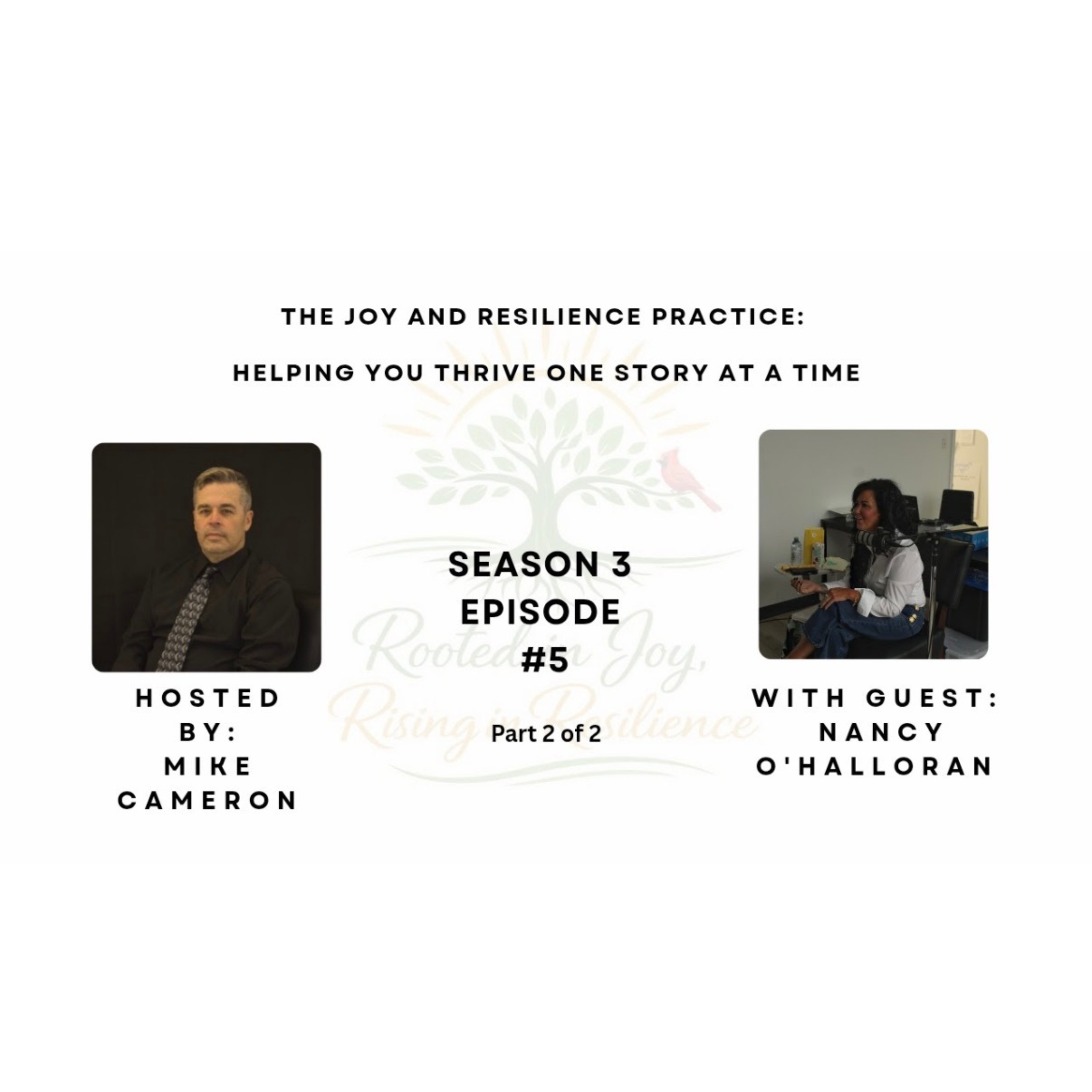 🎙️ Brave Conversations – Part 2: The Conversation Continues! ❤️🌿

Some conversations are too meaningful to fit into just one episode!

In Season 3, Episode 5, Part 2 of The Joy & Resilience Practice Podcast, I'm delighted to continue my conversatio